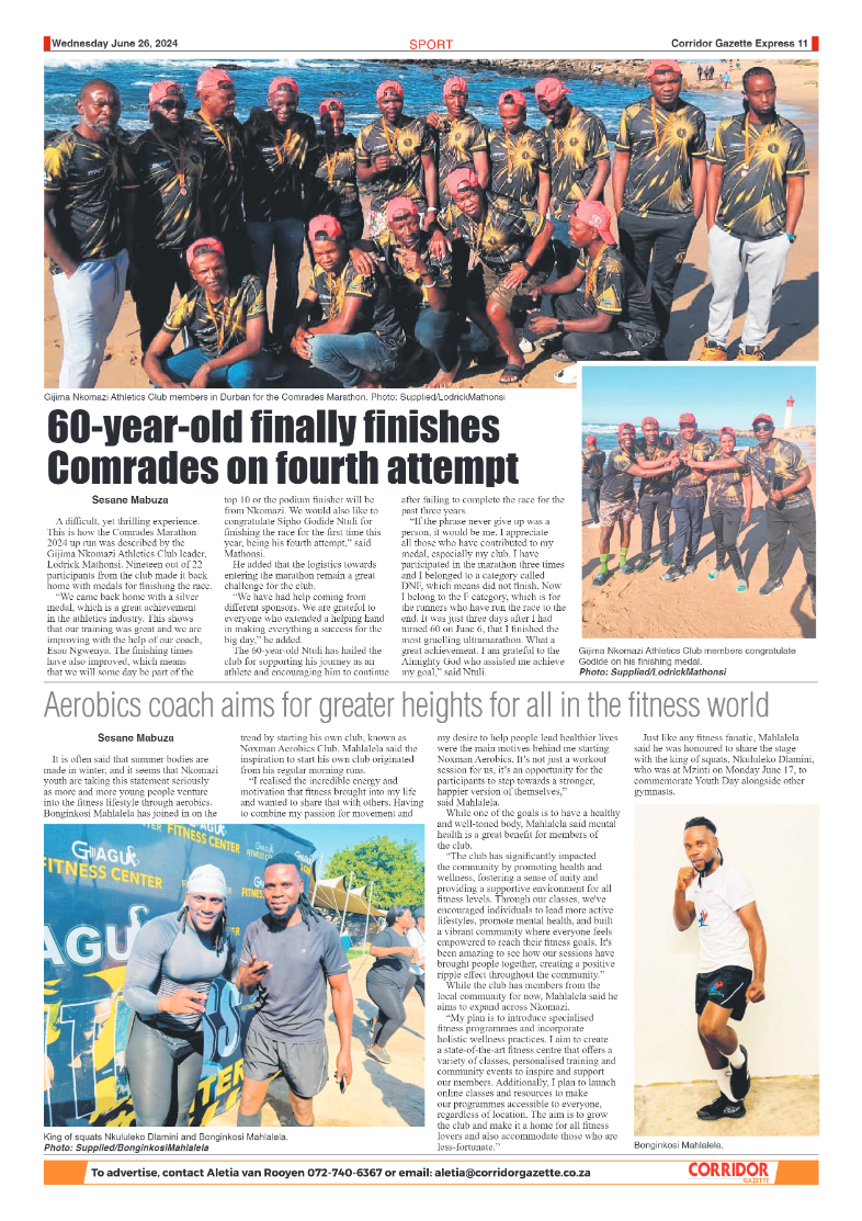 Corridor Gazette Express 26 June 2024 page 11