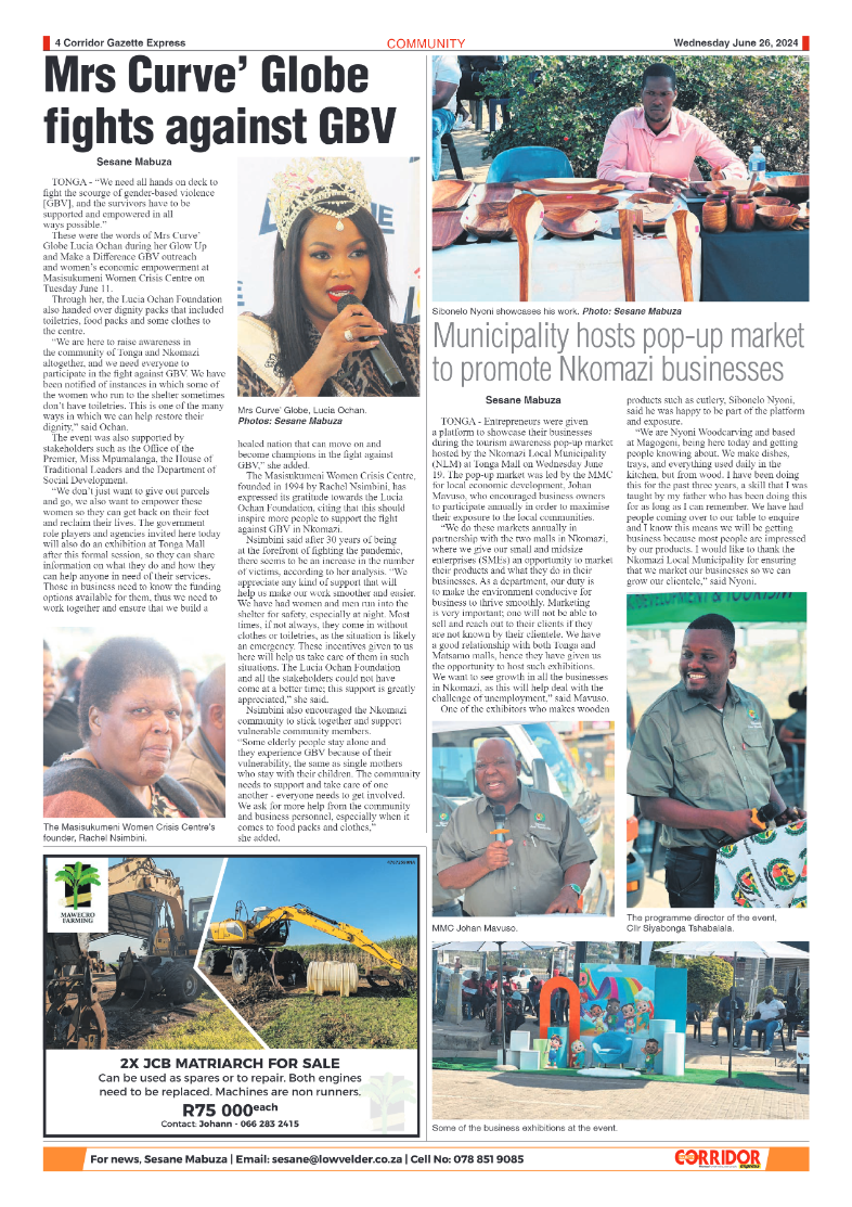 Corridor Gazette Express 26 June 2024 page 4
