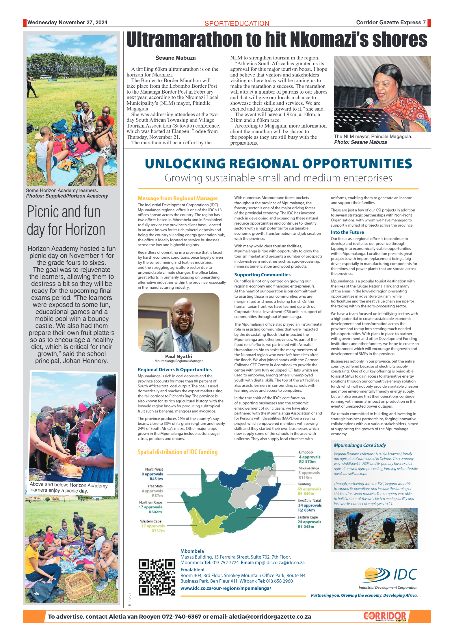 Corridor Gazette Express 27 November 2024 page 7