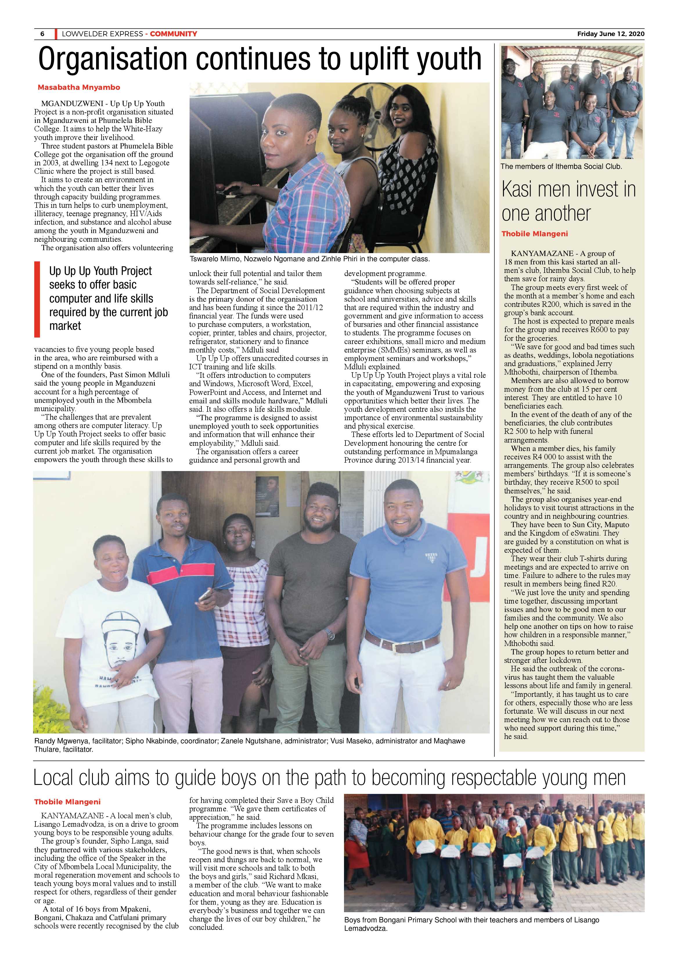 Lowveld Express 12 June 2020 page 6