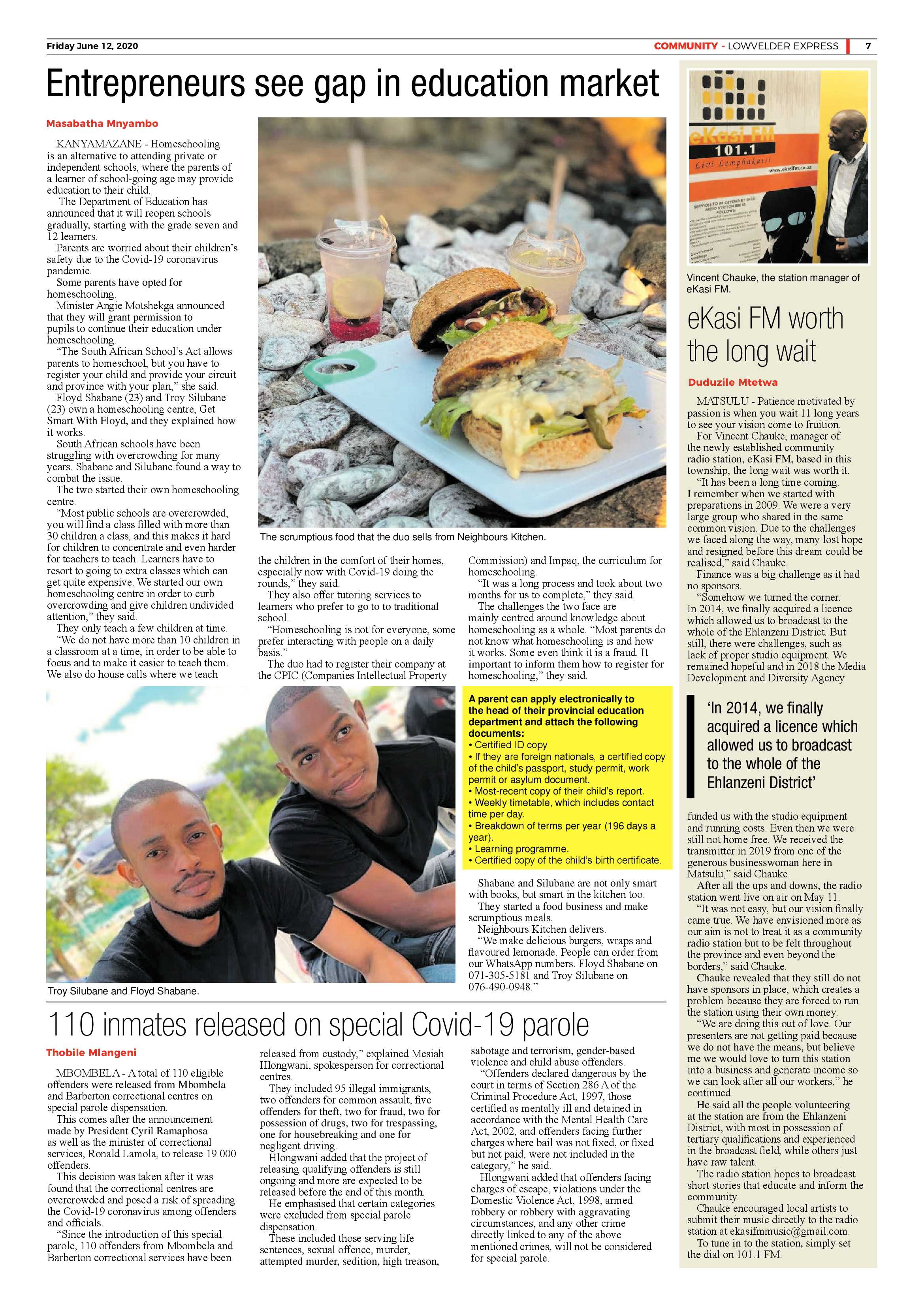 Lowveld Express 12 June 2020 page 7