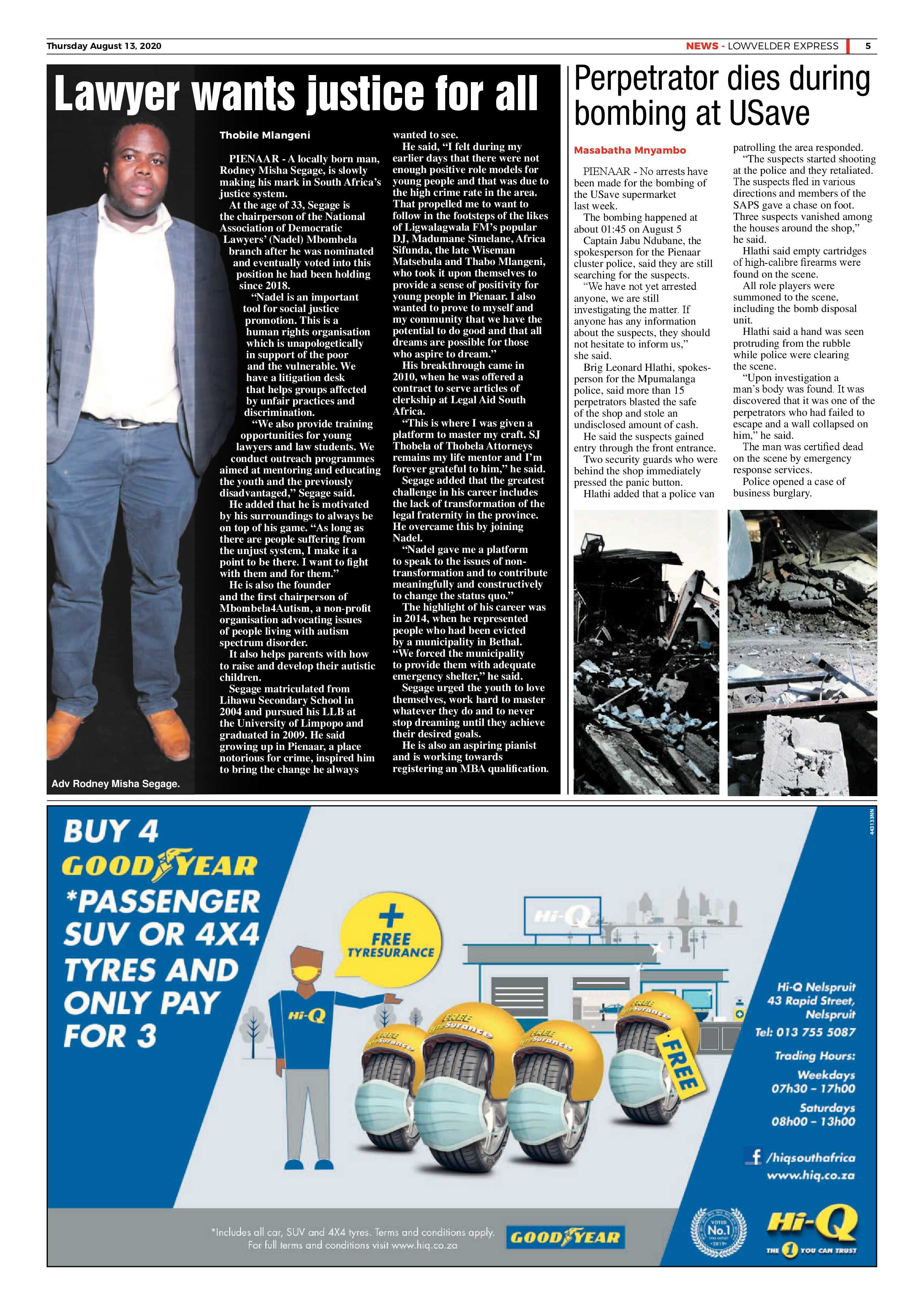 Lowveld Express 13 August 2020 page 5