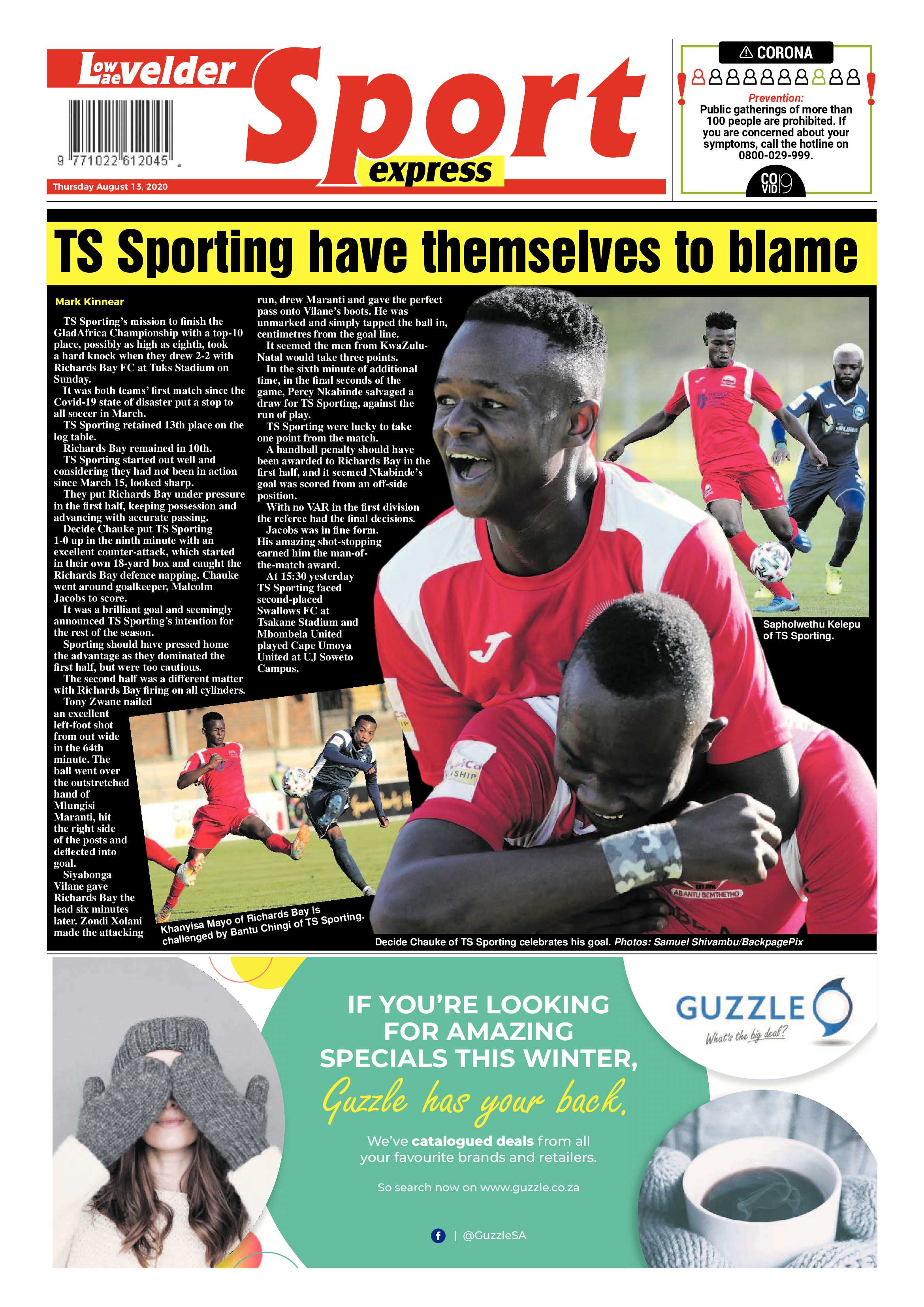 Lowveld Express 13 August 2020 page 8