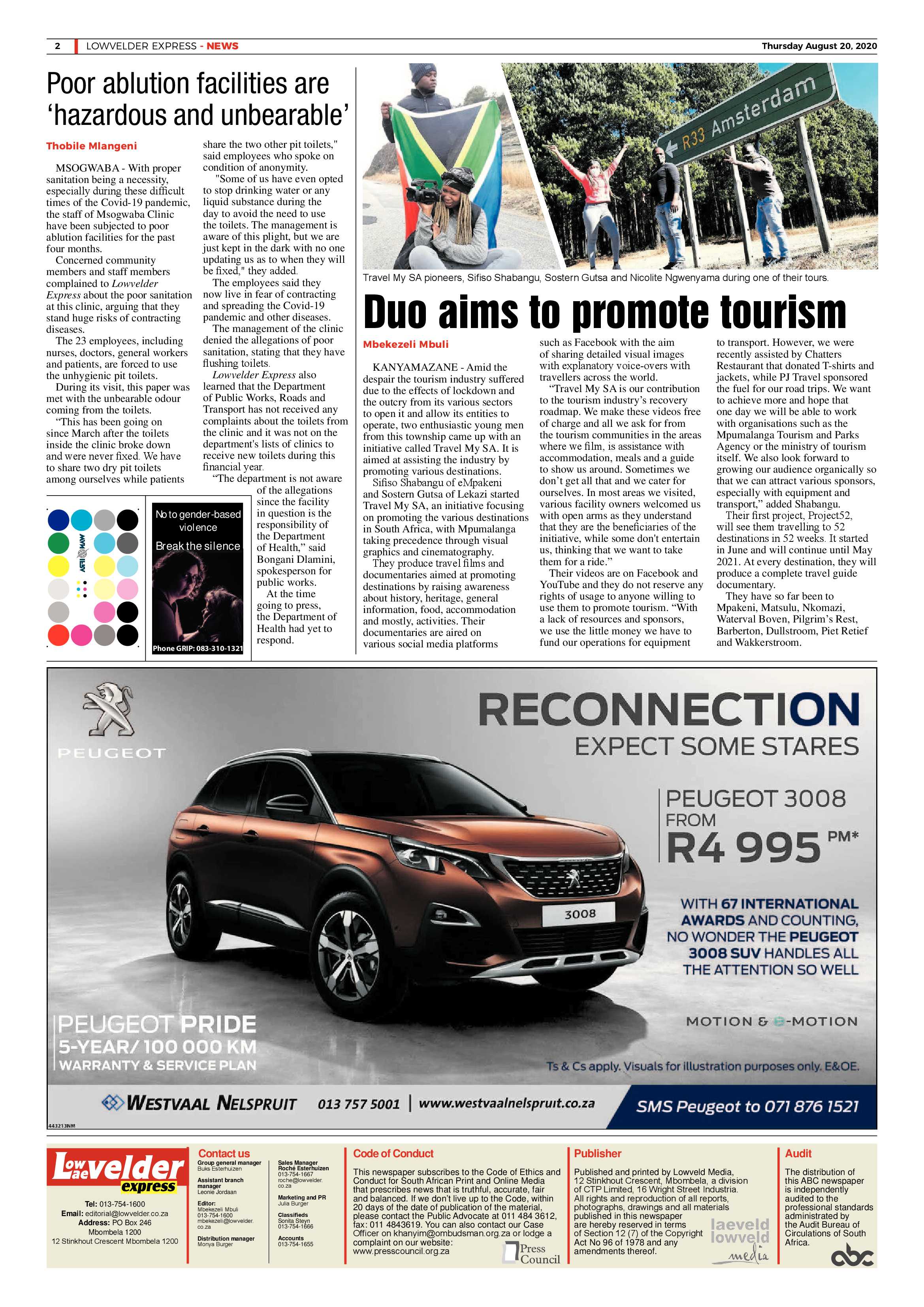 Lowveld Express 20 August 2020 page 2