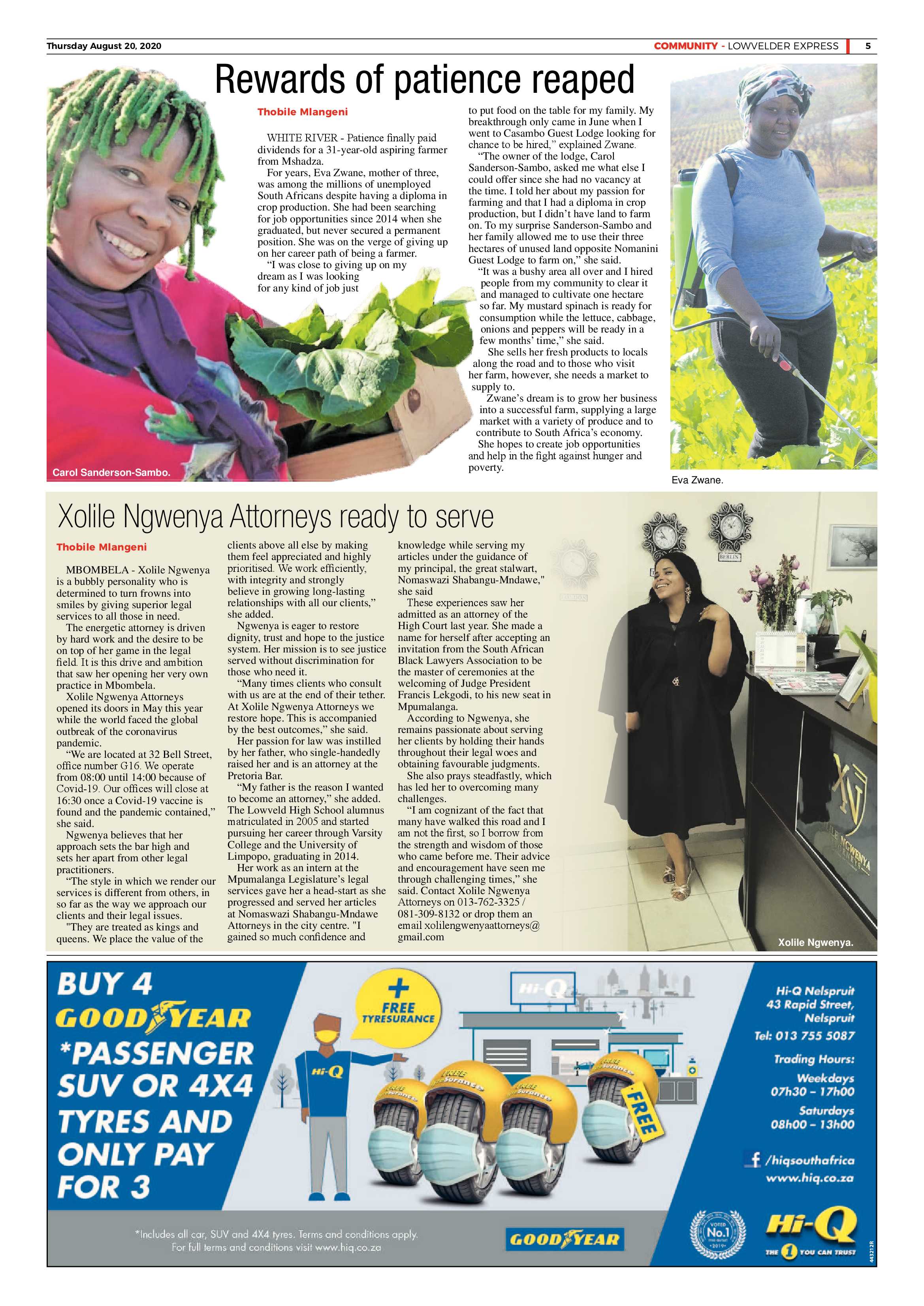 Lowveld Express 20 August 2020 page 5