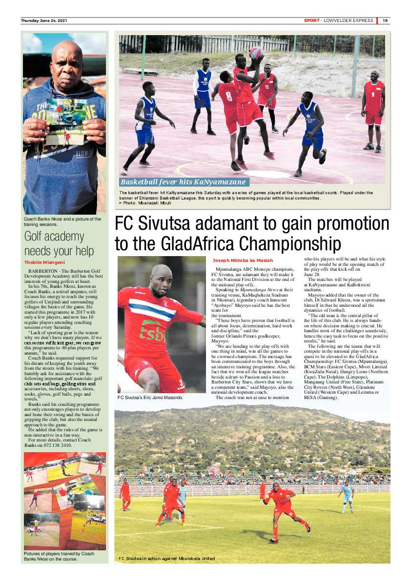 Lowvelder Express 24 June 2021 page 19