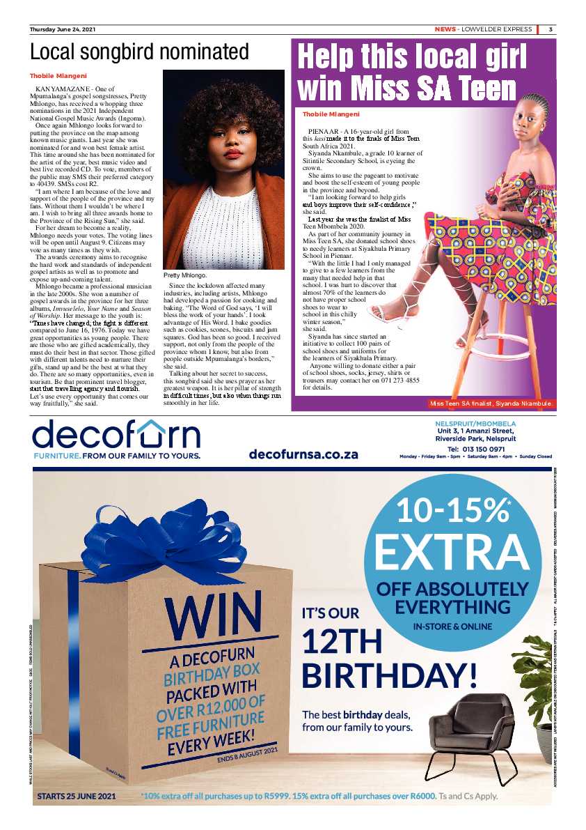 Lowvelder Express 24 June 2021 page 3