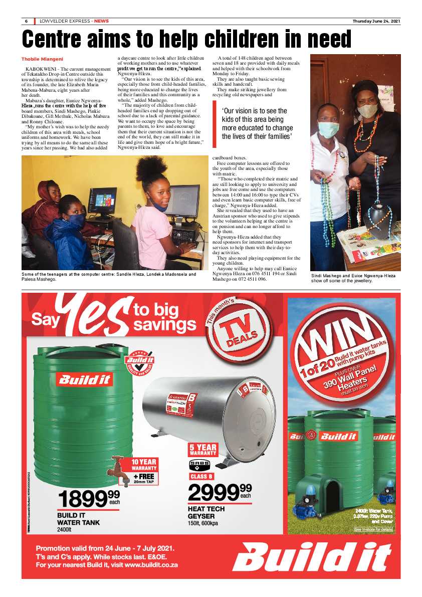 Lowvelder Express 24 June 2021 page 6