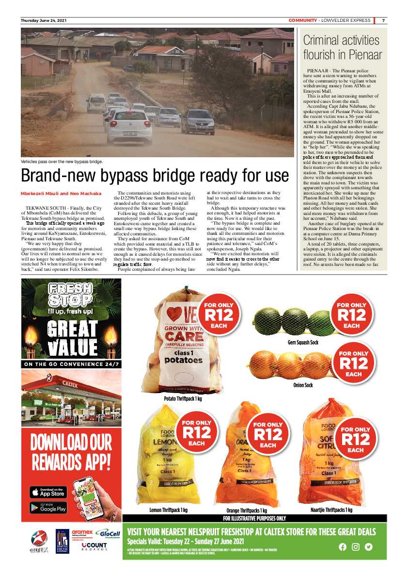 Lowvelder Express 24 June 2021 page 7