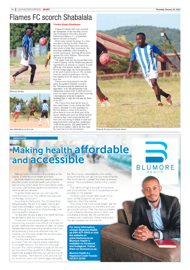 Lowvelder Express 26 January 2023 page 14