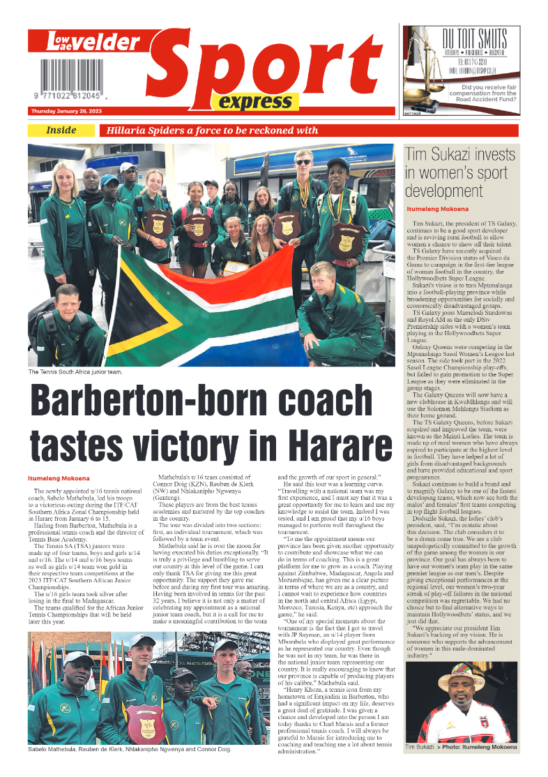 Lowvelder Express 26 January 2023 page 16