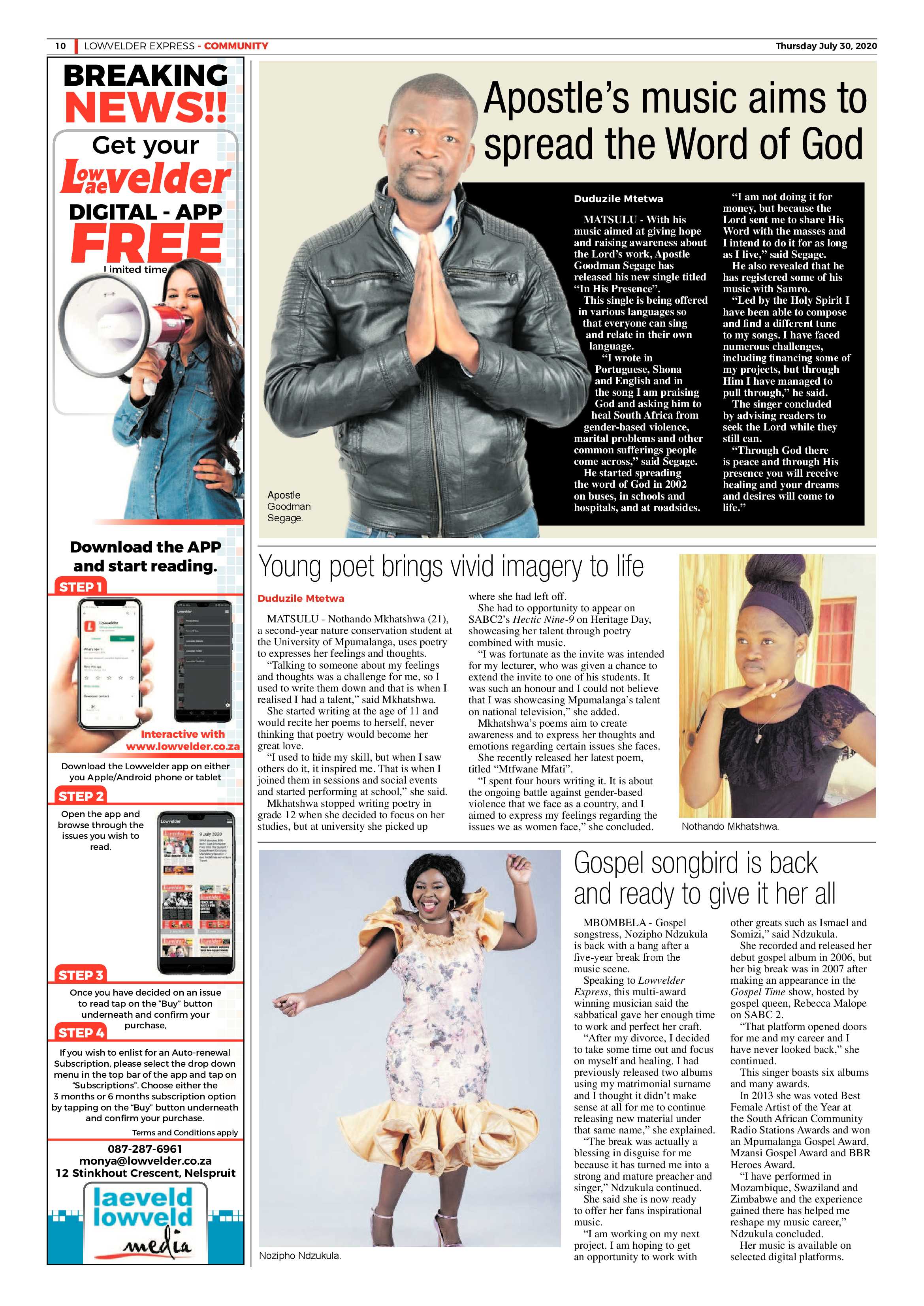 Steelburger News 30 July 2020 page 10