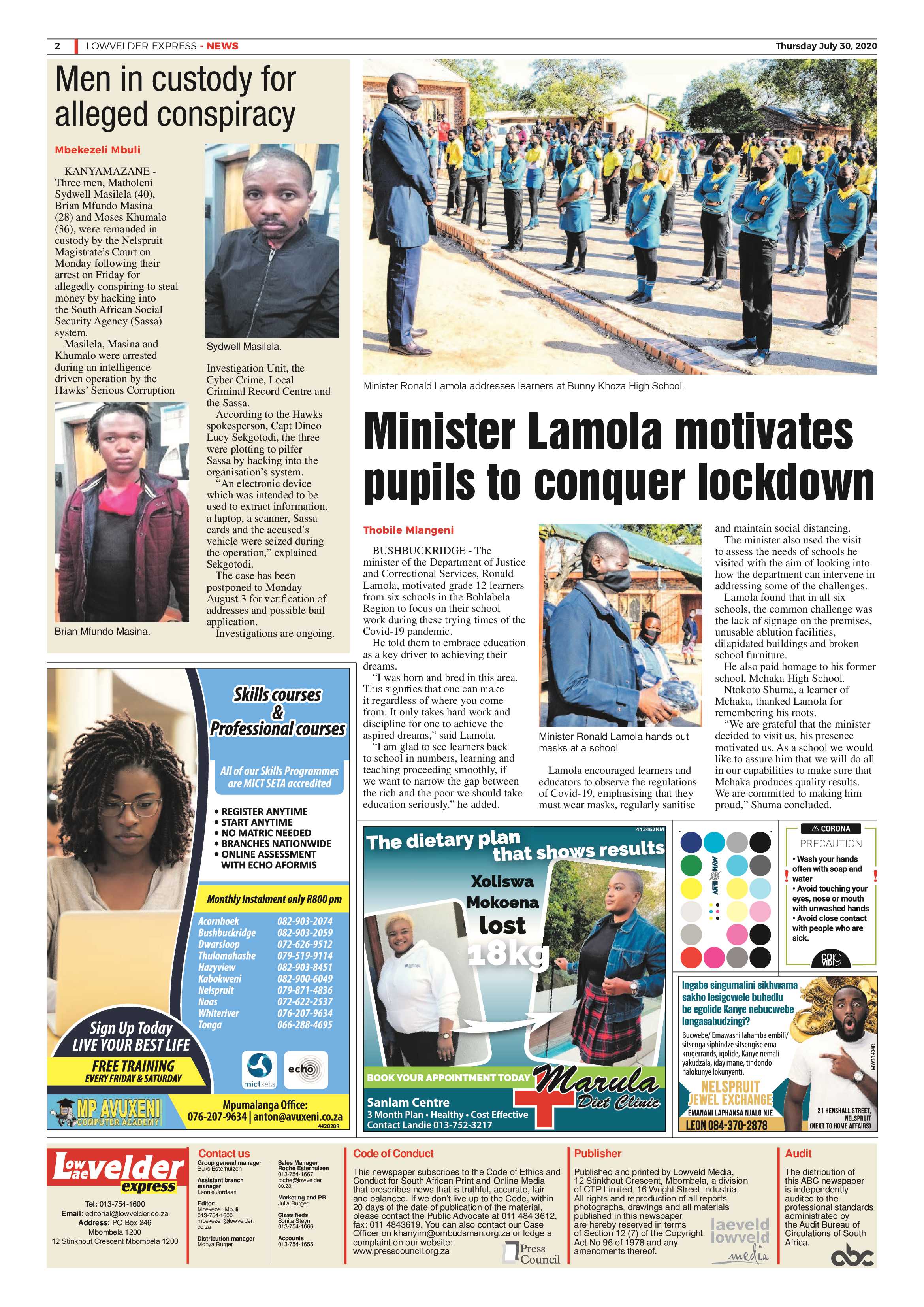 Steelburger News 30 July 2020 page 2