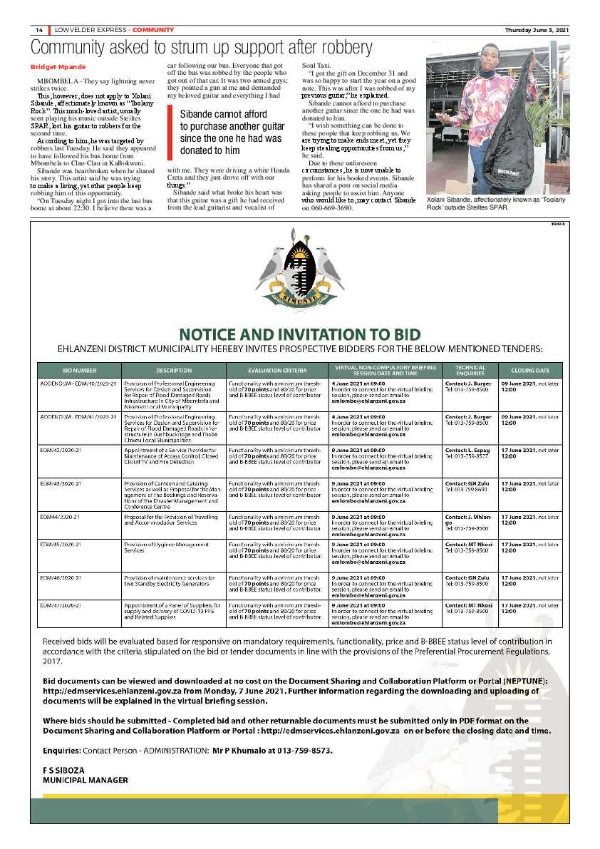 Lowveld Express 3 June 2021 page 14