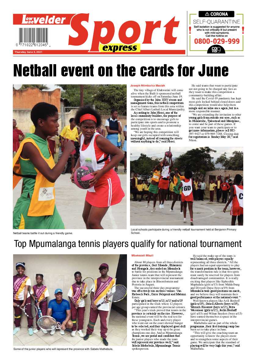 Lowveld Express 3 June 2021 page 16