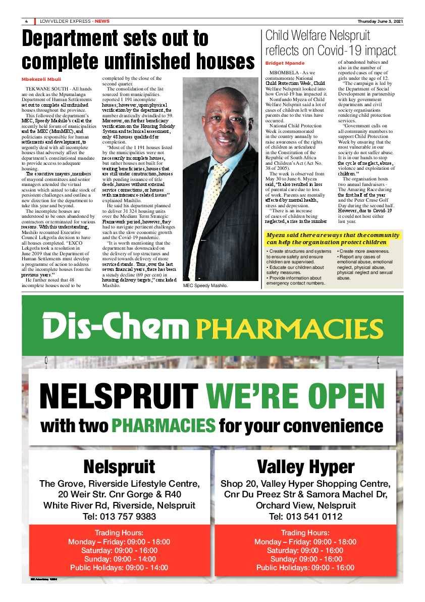 Lowveld Express 3 June 2021 page 4