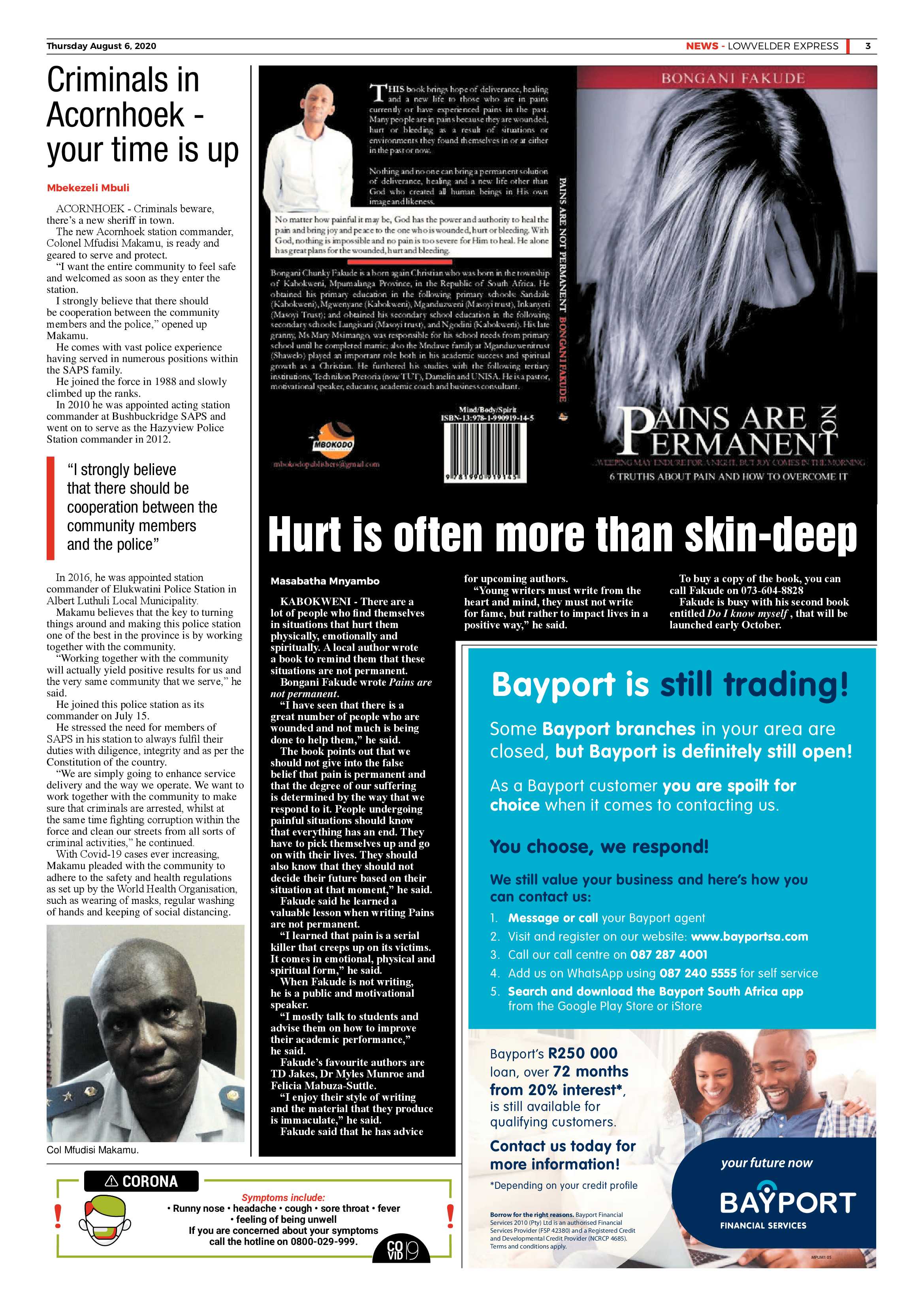 Lowveld Express 6 August 2020 page 3