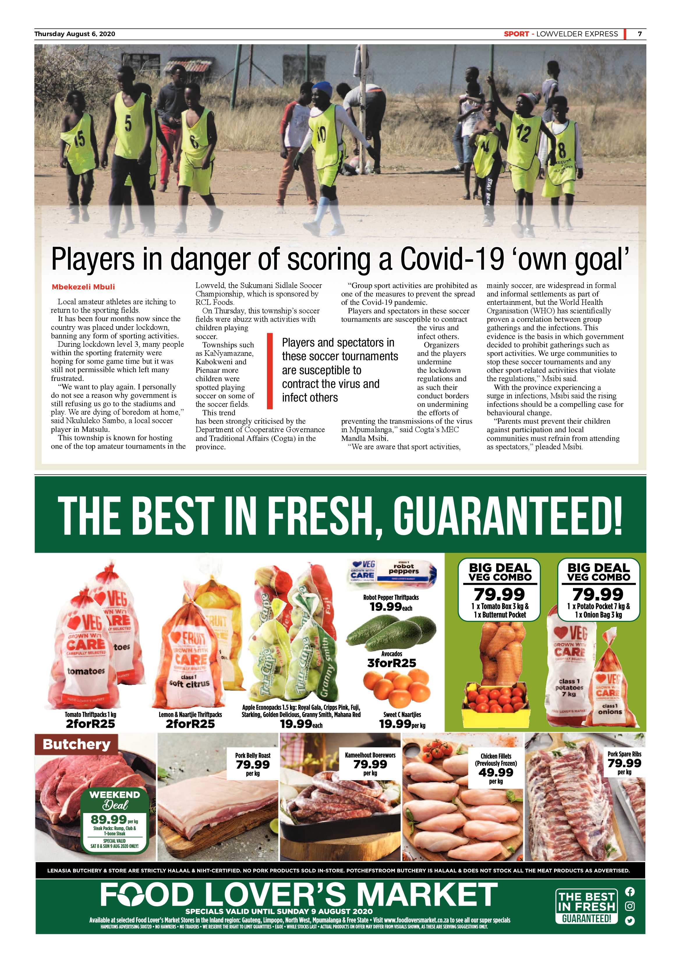 Lowveld Express 6 August 2020 page 7