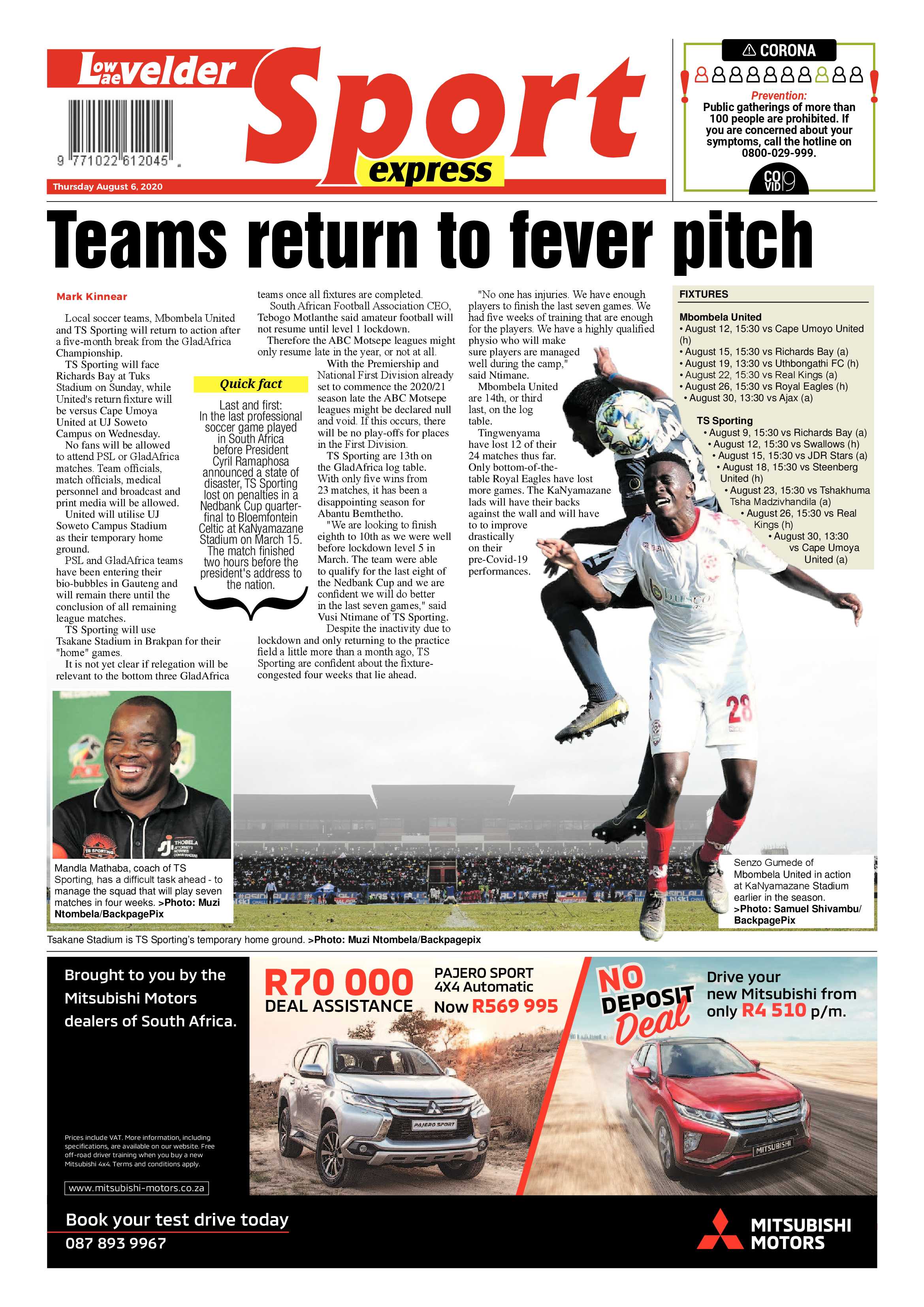 Lowveld Express 6 August 2020 page 8