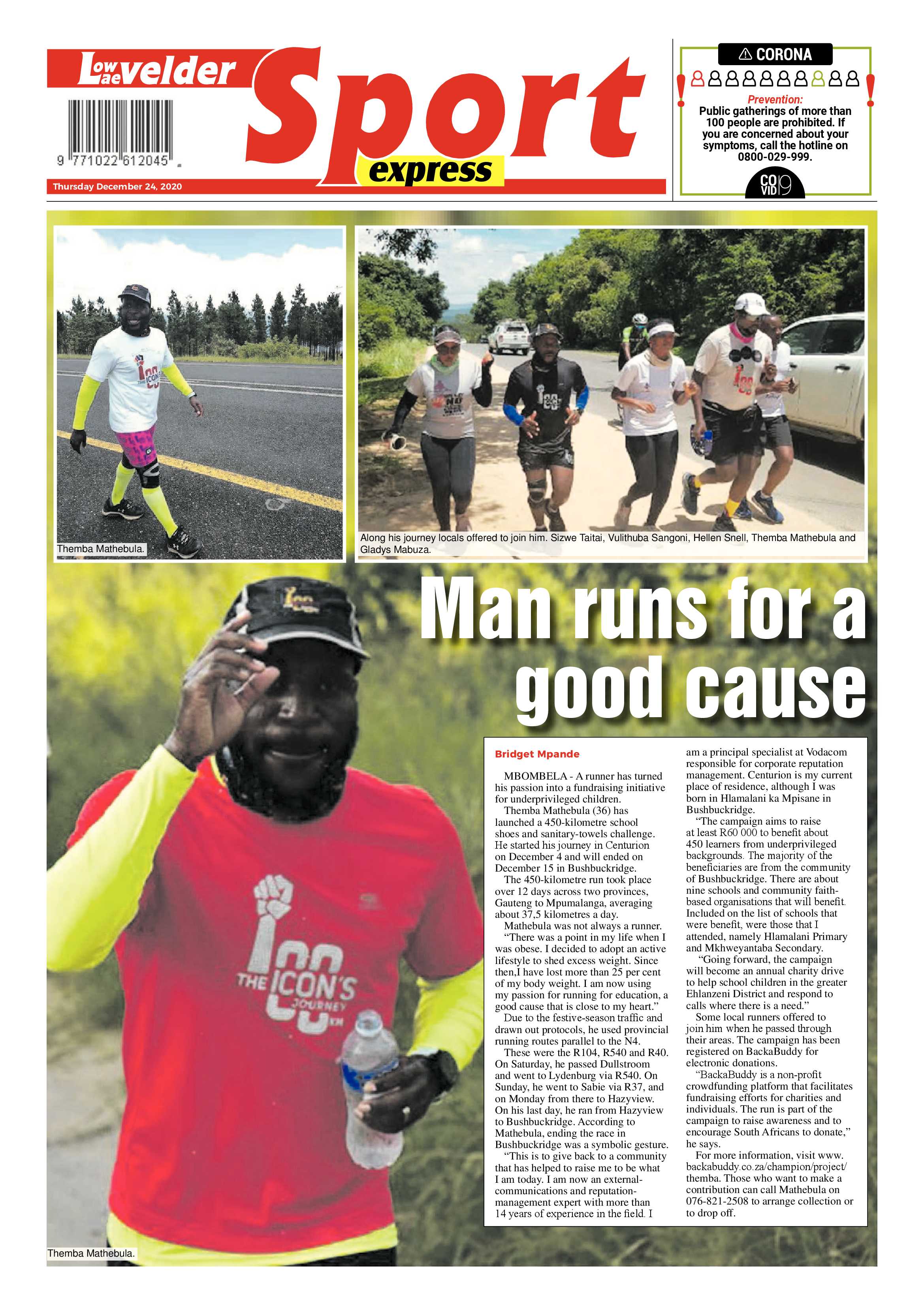 Lowvelder Express 20 December 2020 page 8