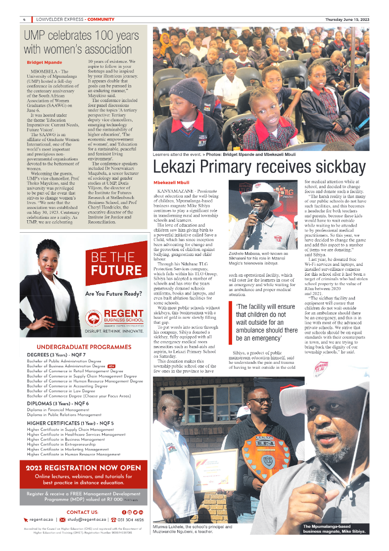 Lowvelder Express 15 June 2023 page 4