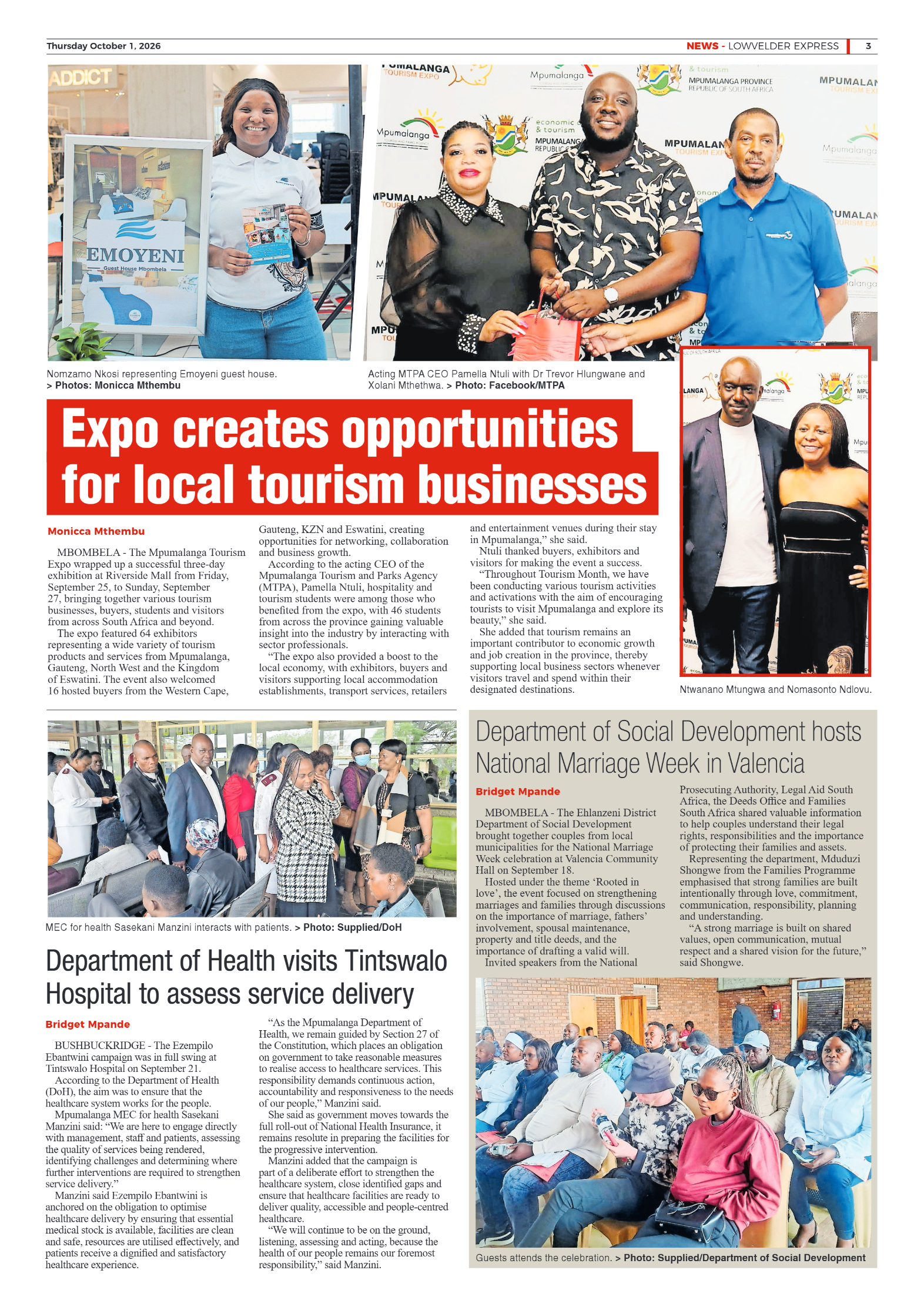 Lowvelder Express 01 October 2026 page 3