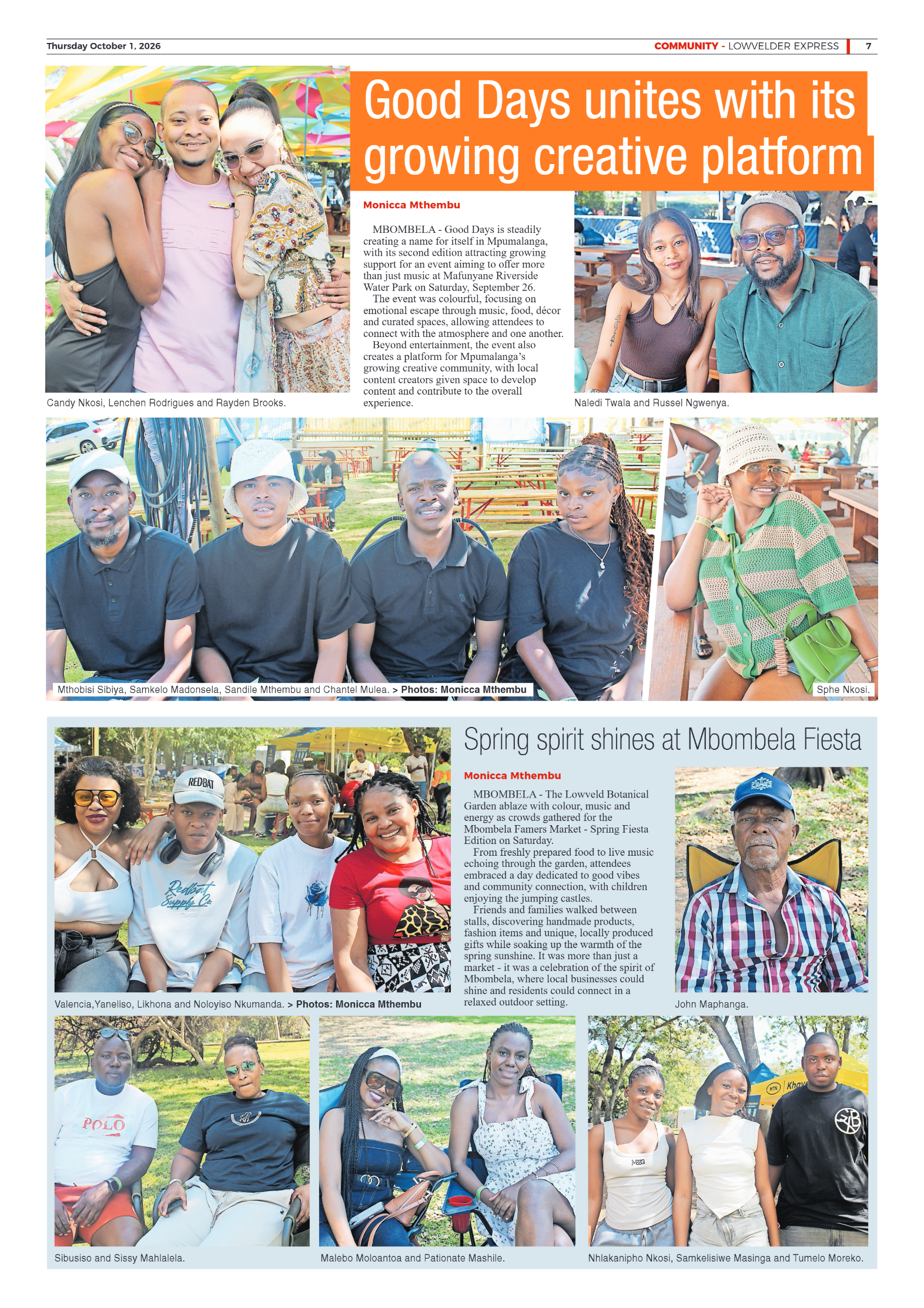 Lowvelder Express 01 October 2026 page 7
