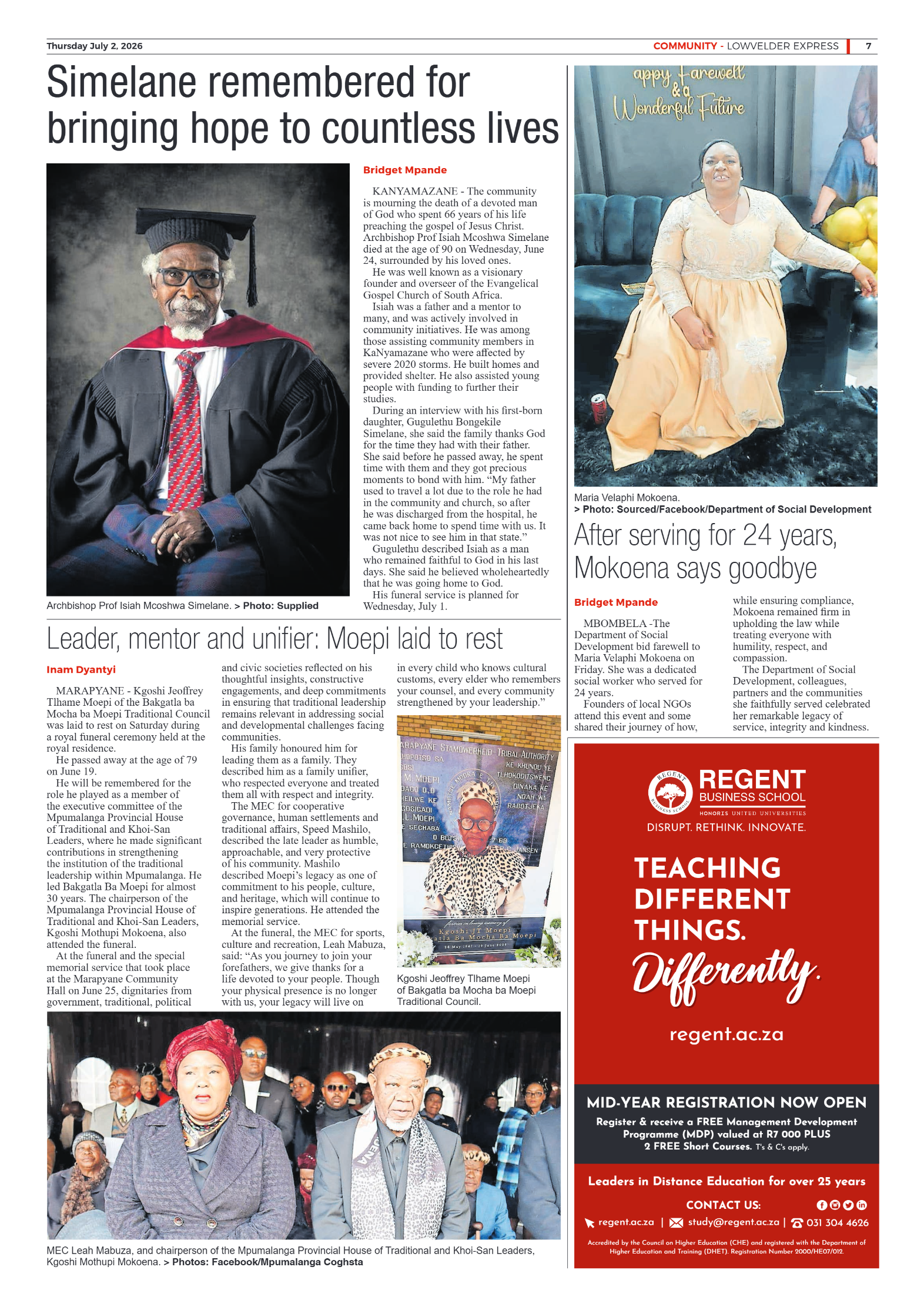 Lowvelder Express 02 July 2026 page 7