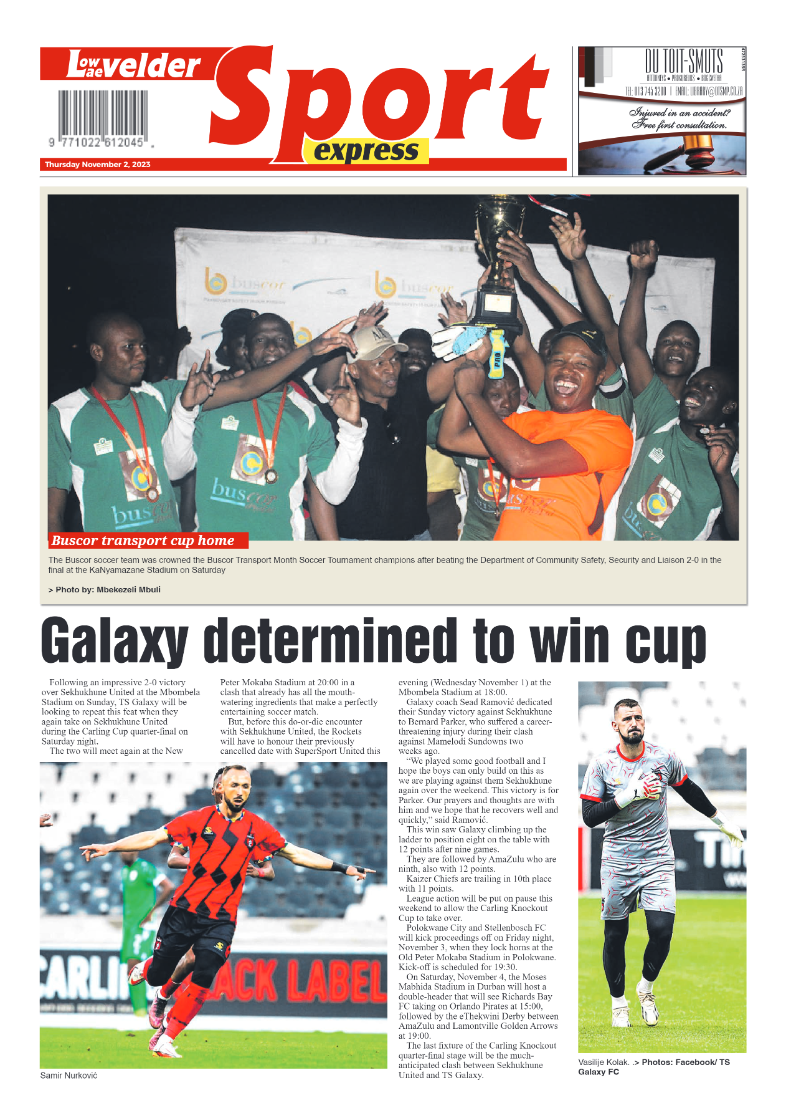 Lowvelder Express 02 November 2023 page 12