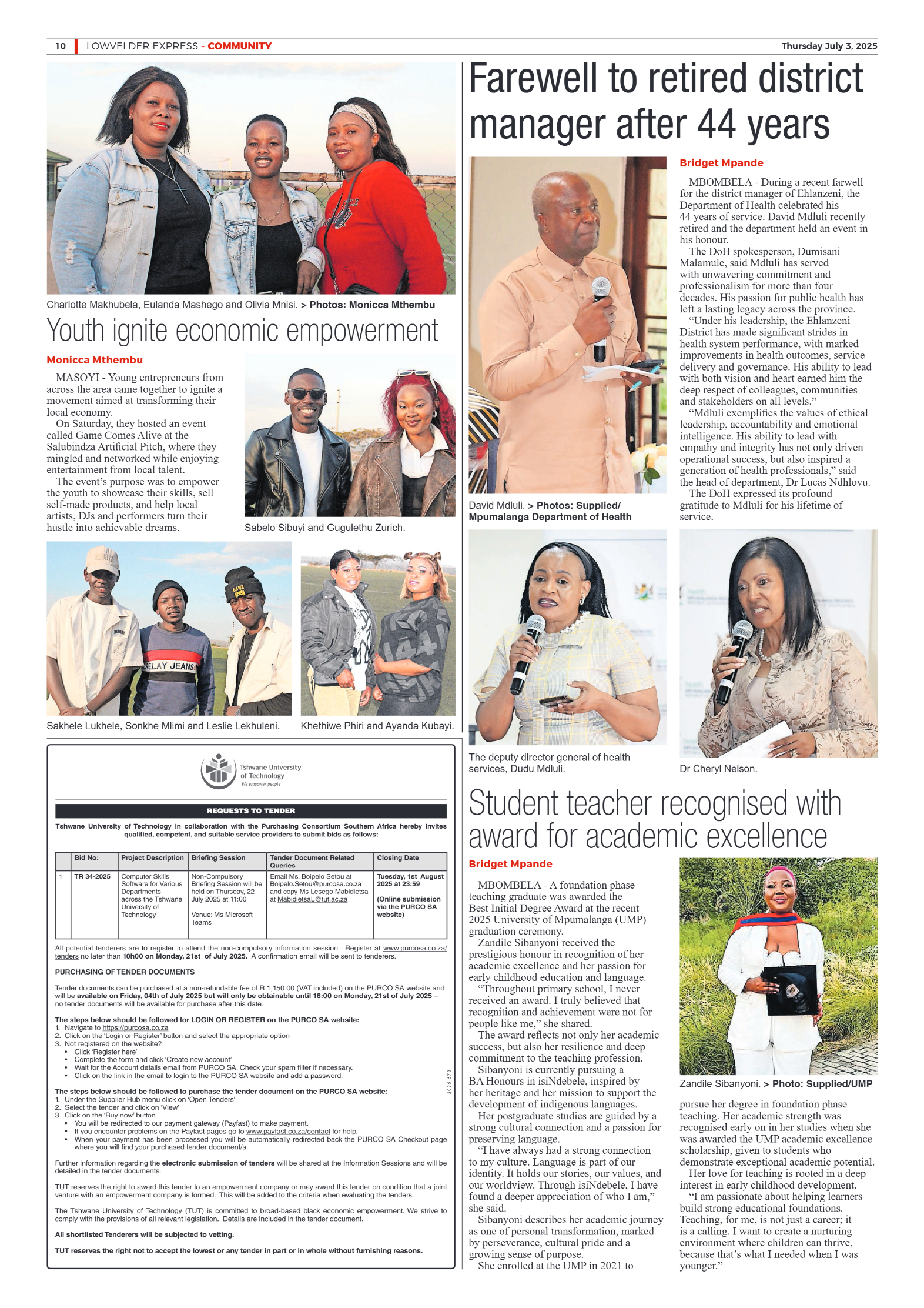 Lowvelder Express 03 July 2025 page 10