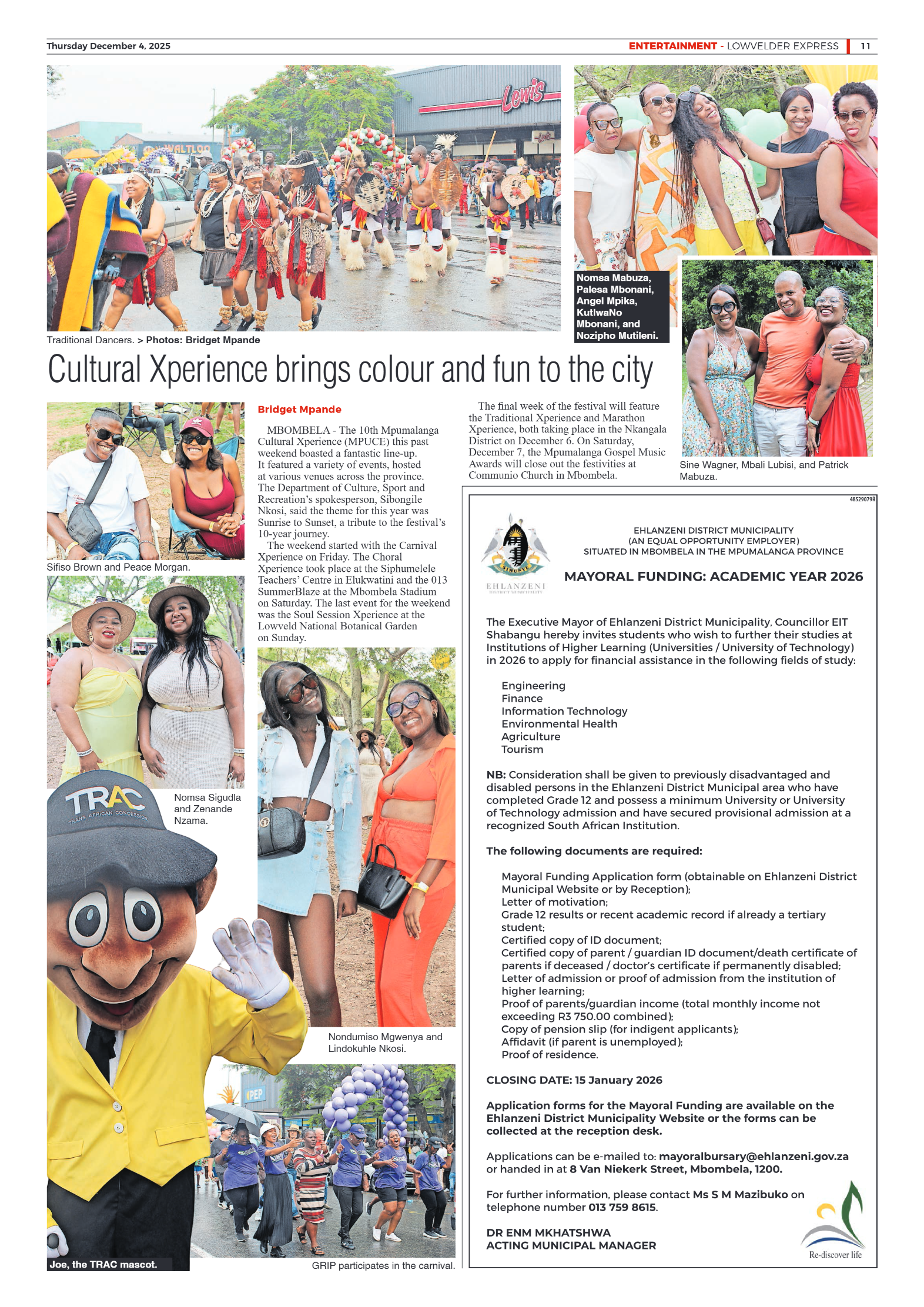 Lowvelder Express 4 December 2025 page 11