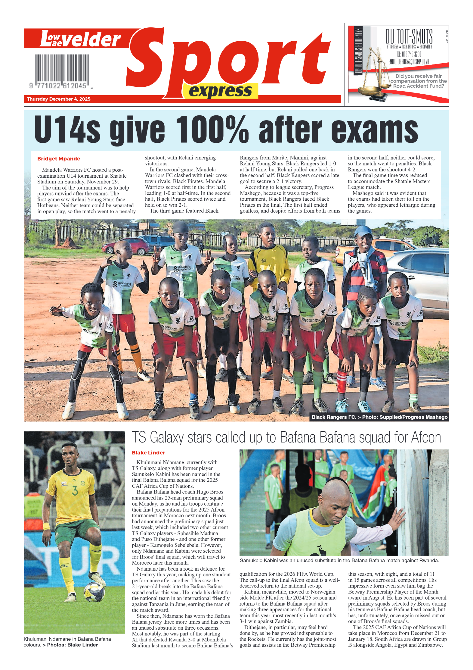 Lowvelder Express 4 December 2025 page 12