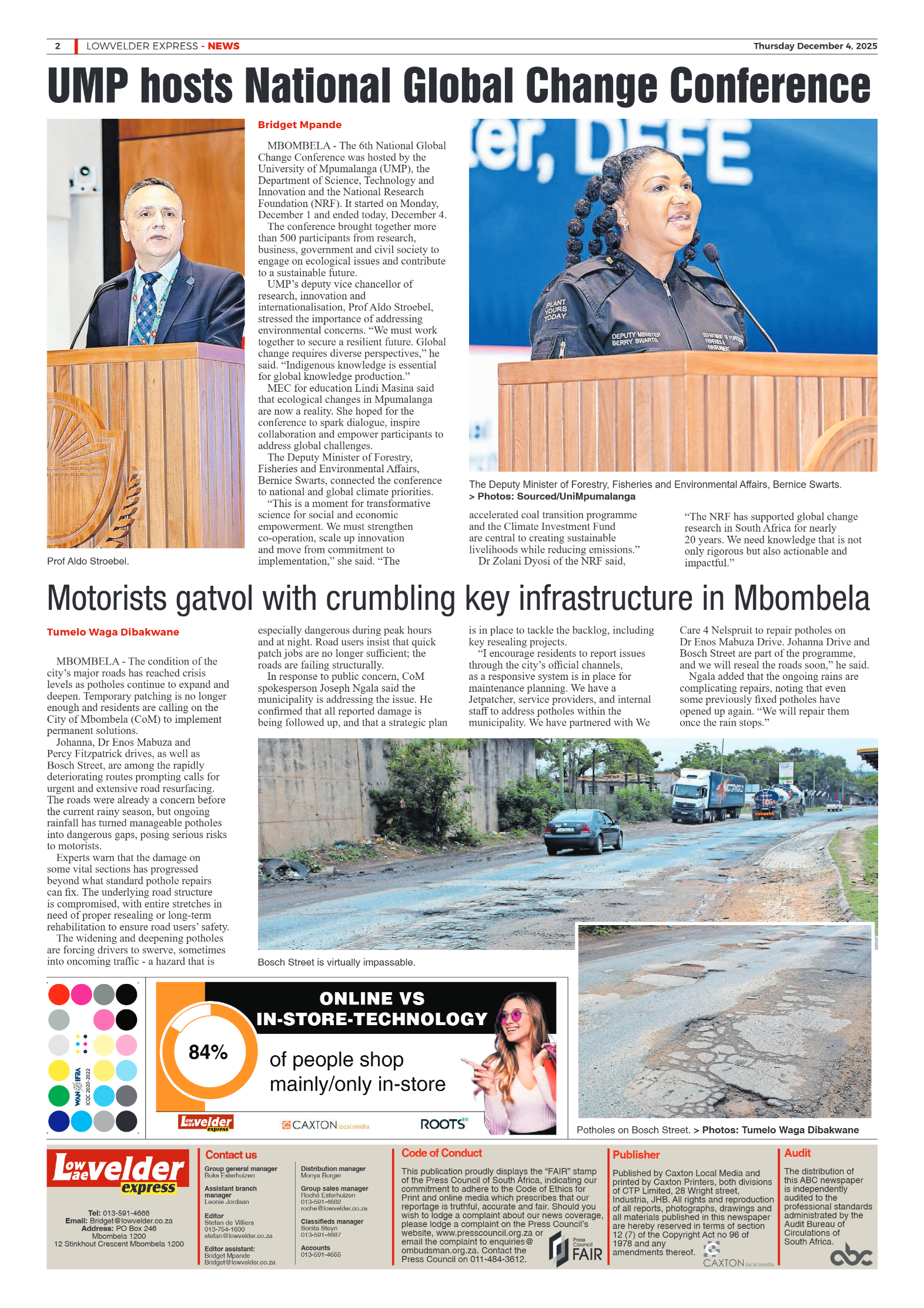 Lowvelder Express 4 December 2025 page 2