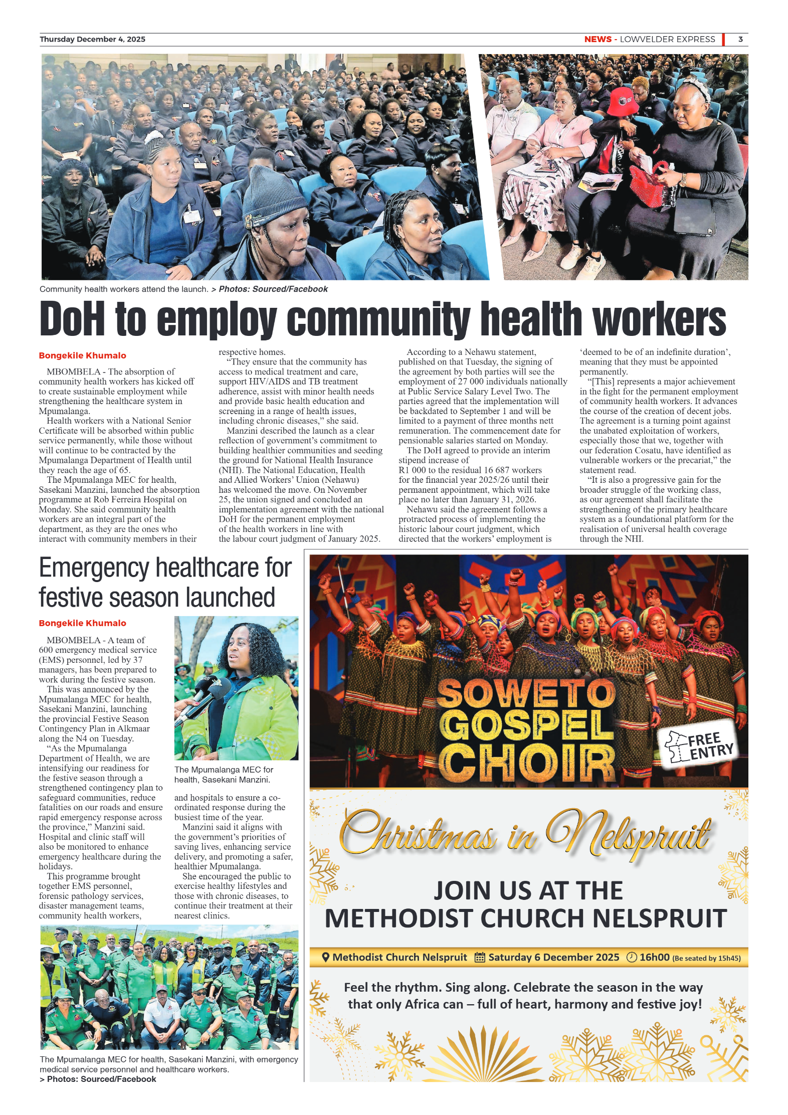 Lowvelder Express 4 December 2025 page 3