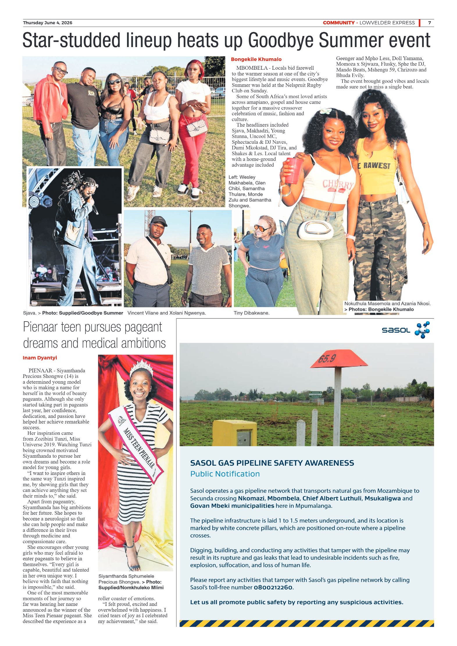Lowvelder Express 4 June 2026 page 7