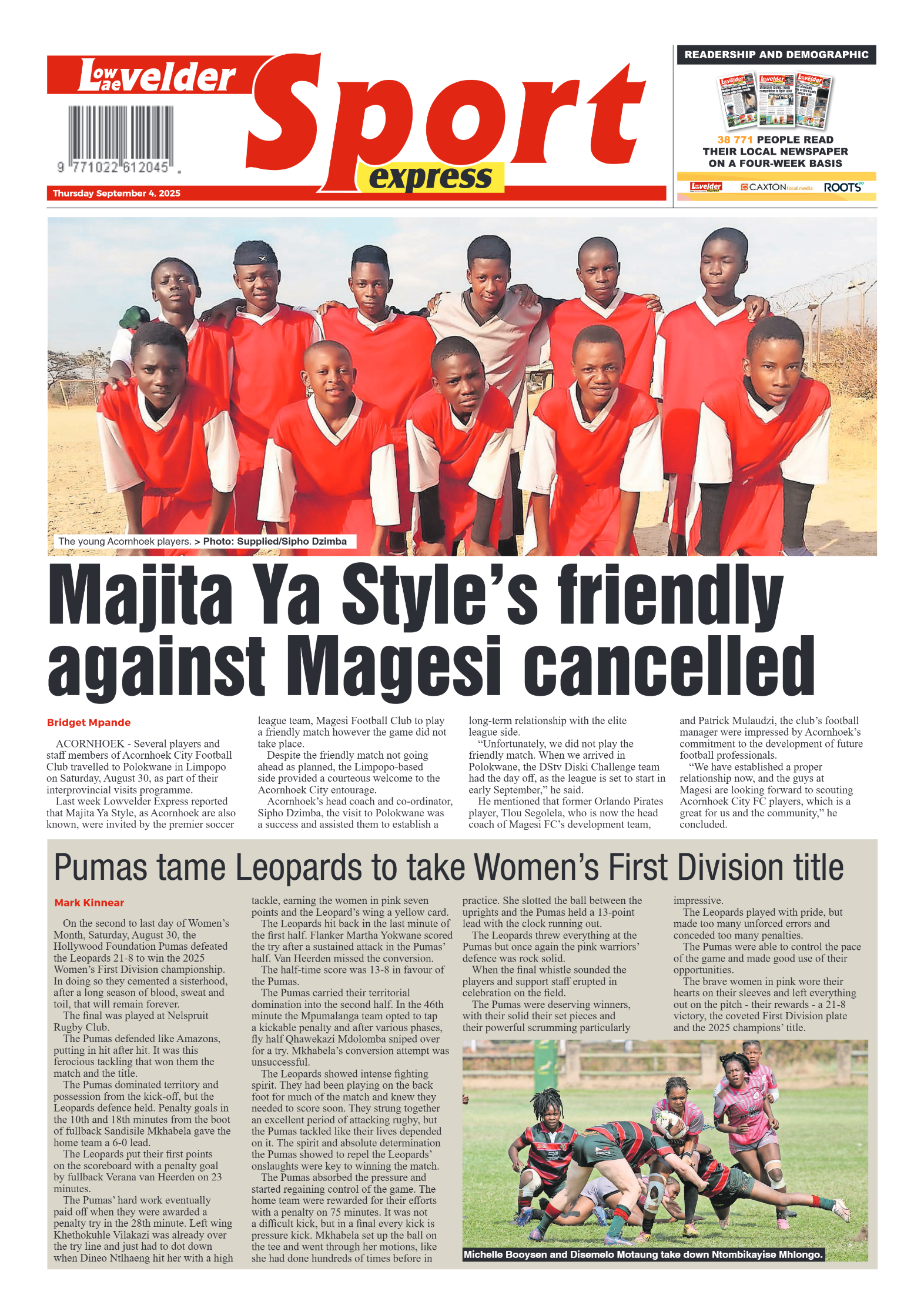 Lowvelder Express 04 September 2025 page 12