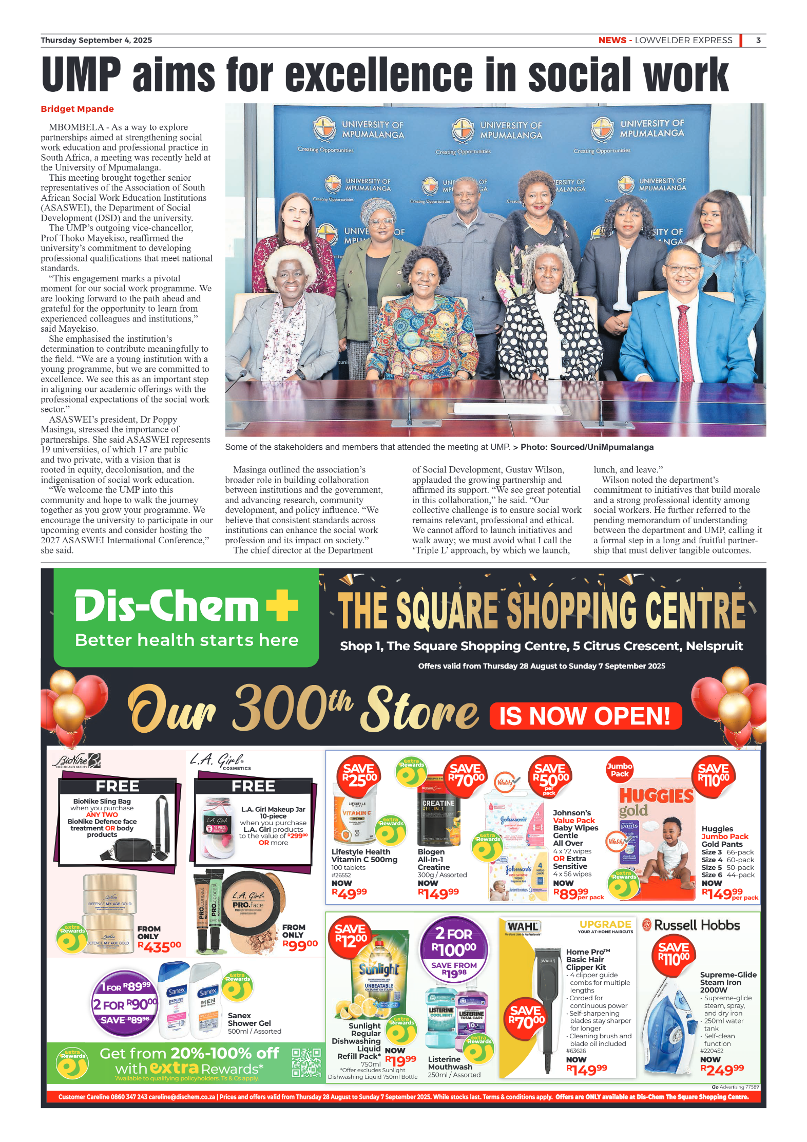 Lowvelder Express 04 September 2025 page 3