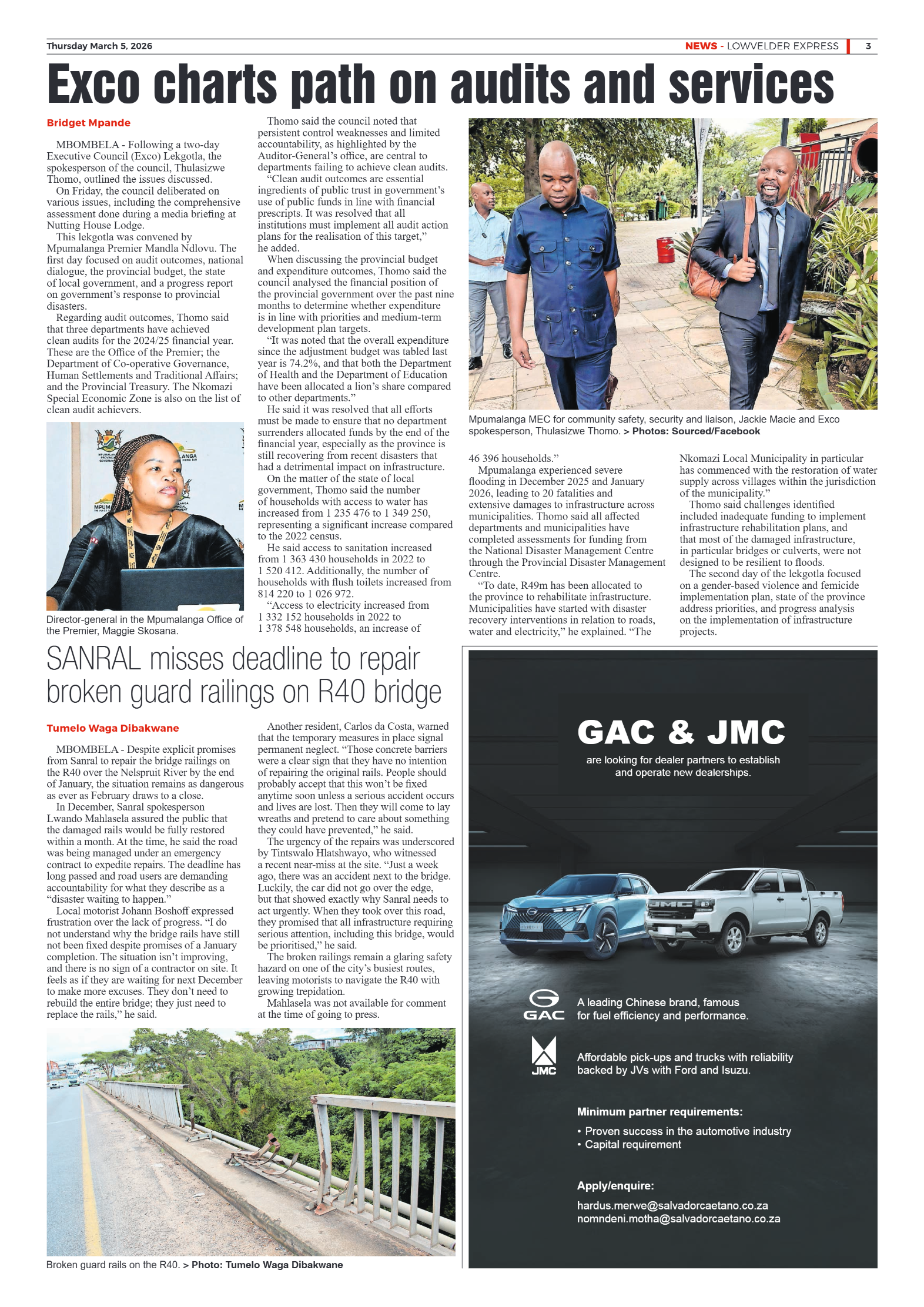 Lowvelder Express 5 March 2026 page 3