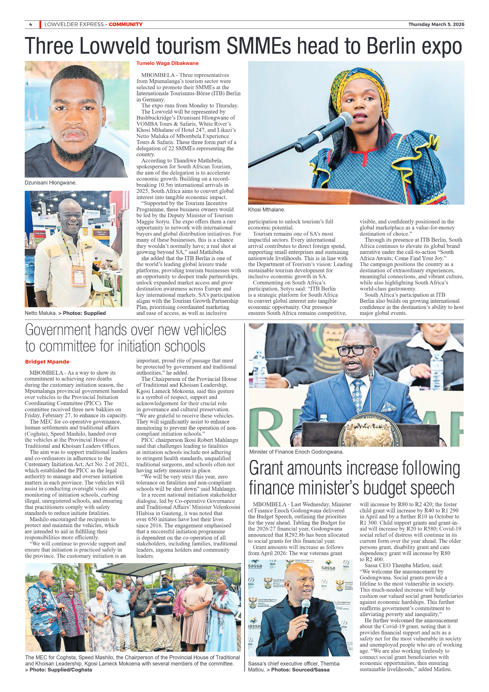 Lowvelder Express 5 March 2026 page 4