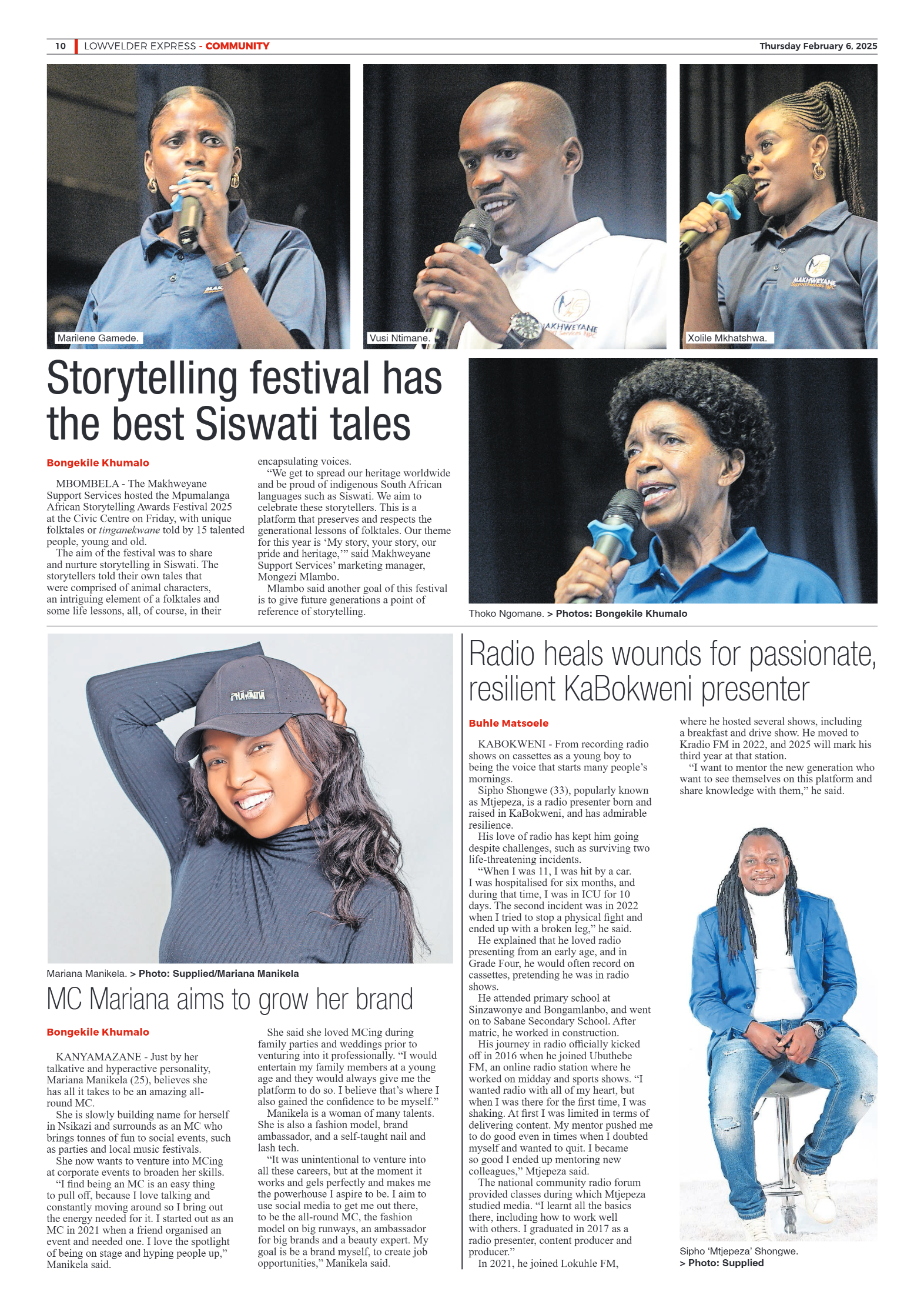 Lowvelder Express 06 February 2025 page 10