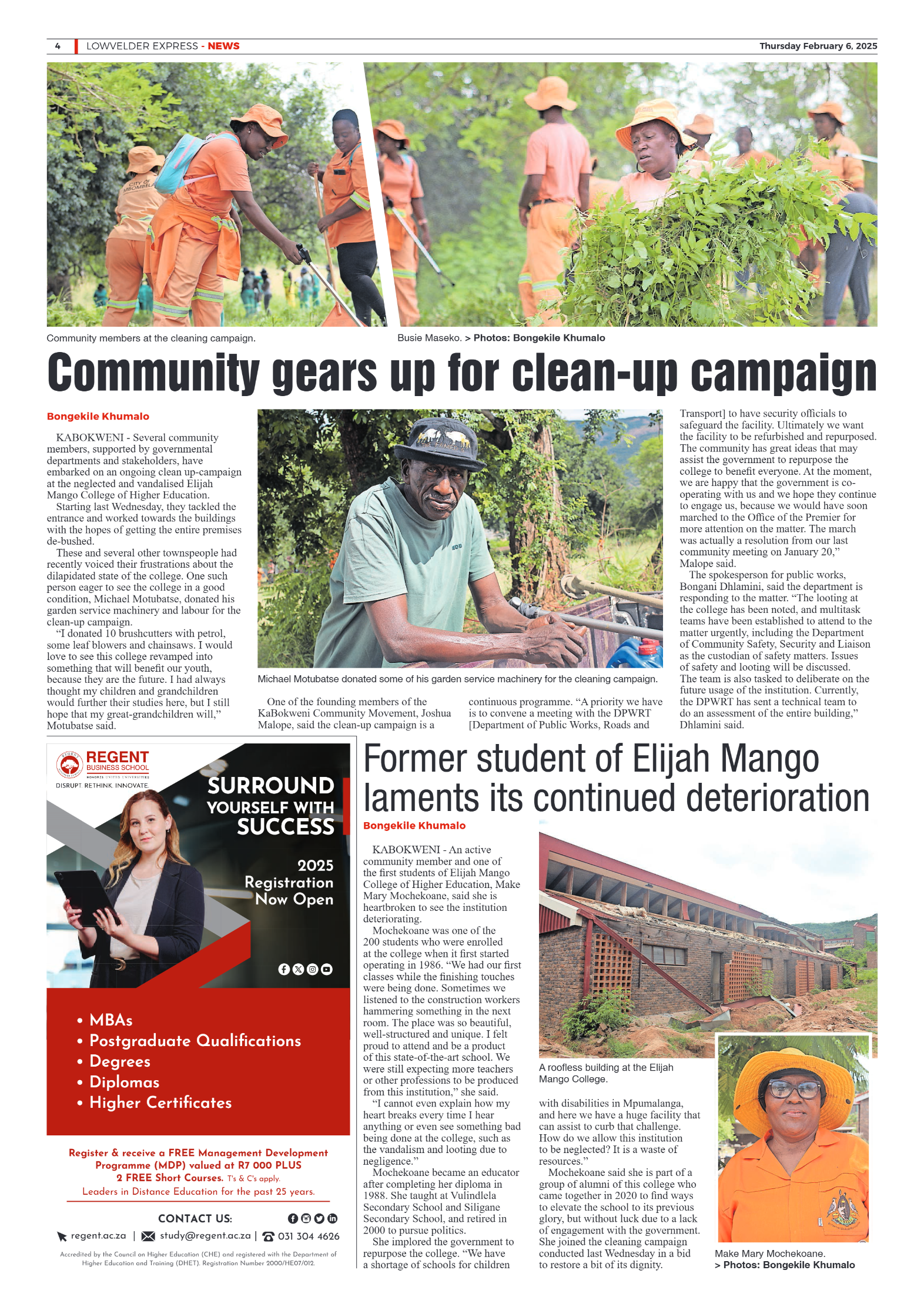 Lowvelder Express 06 February 2025 page 4