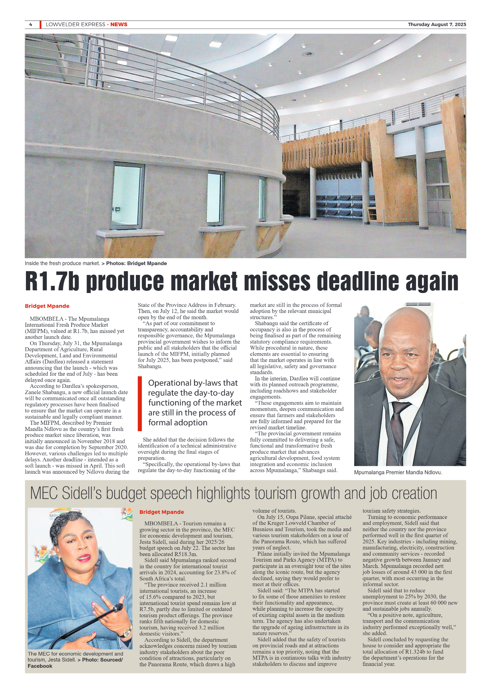 Lowvelder Express 7 August 2025 page 4