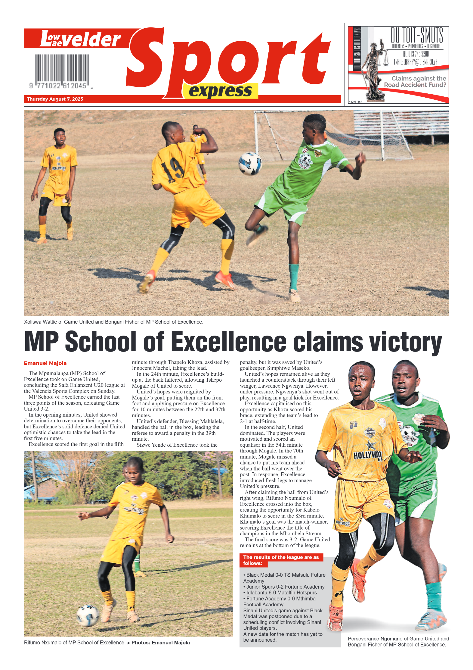 Lowvelder Express 7 August 2025 page 8