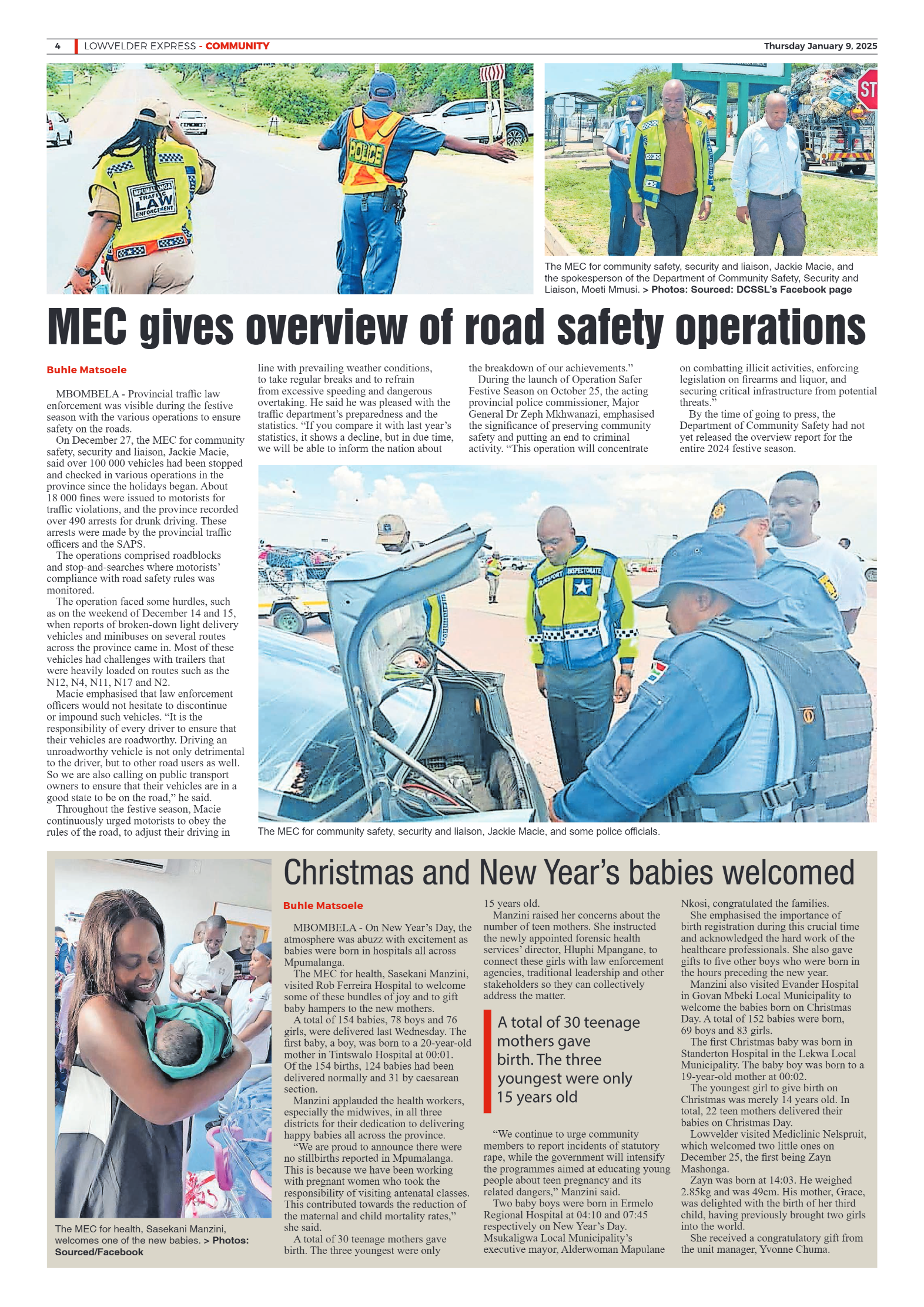 Lowvelder Express 09 January 2025 page 4