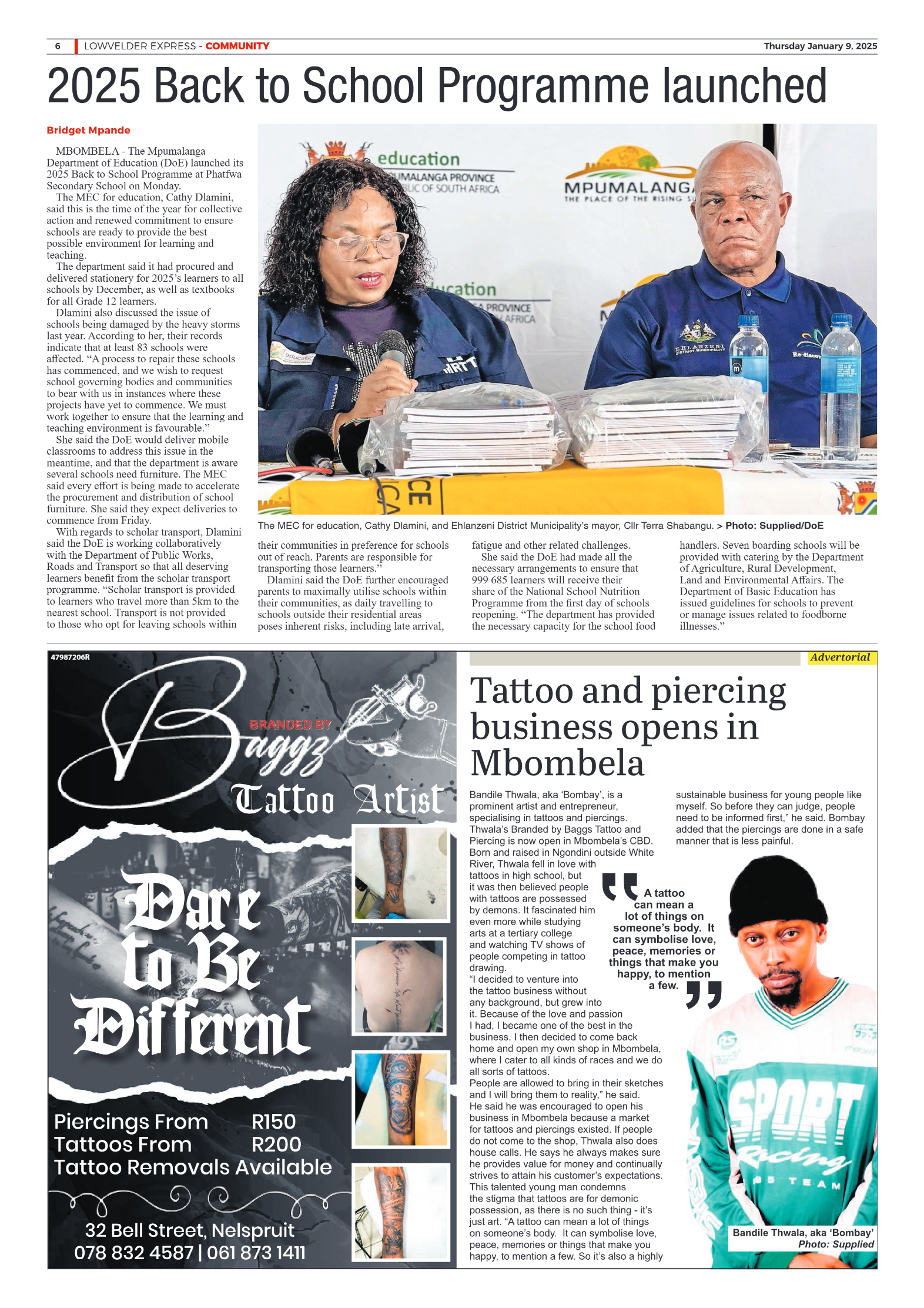 Lowvelder Express 09 January 2025 page 6