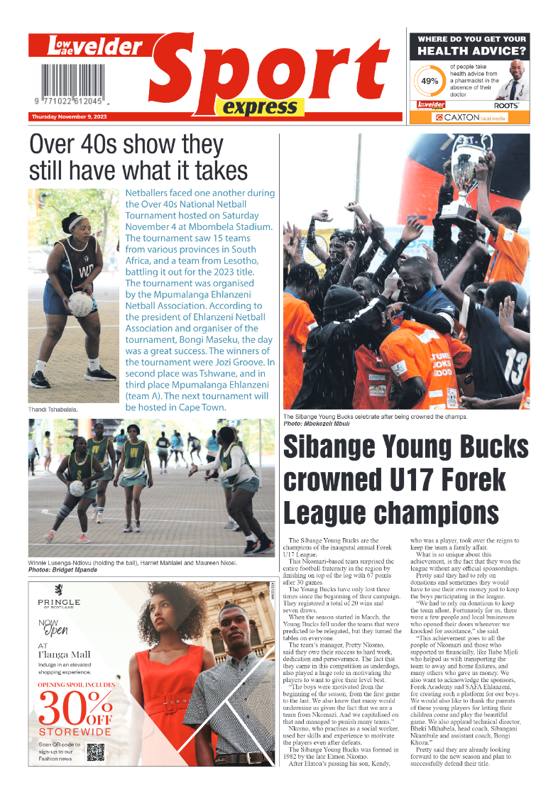 Lowvelder Express 09 November 2023 page 8