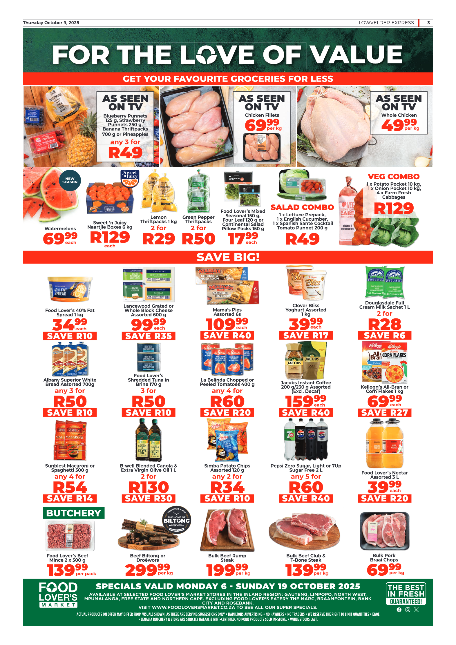 Lowvelder Express 09 October 2025 page 3