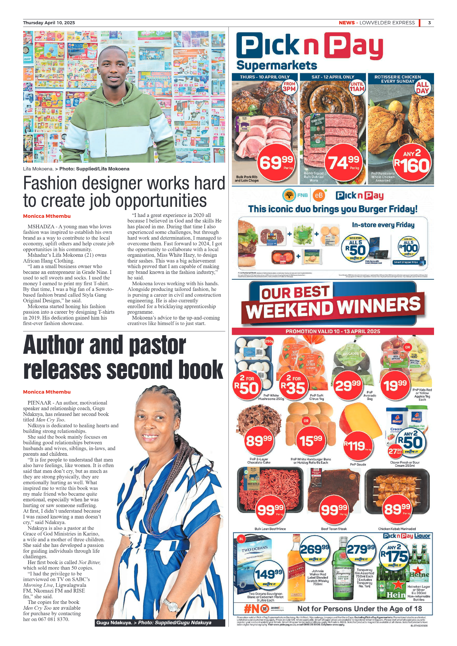 Lowvelder Express 10 April 2025 page 3