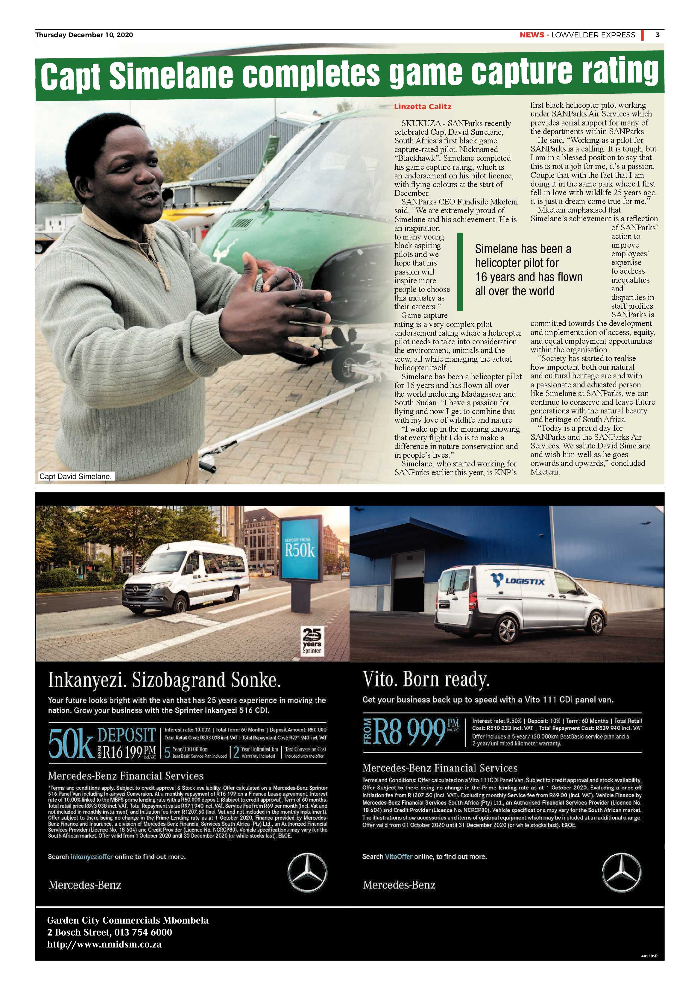 Lowvelder Express 10 December 2020 page 3