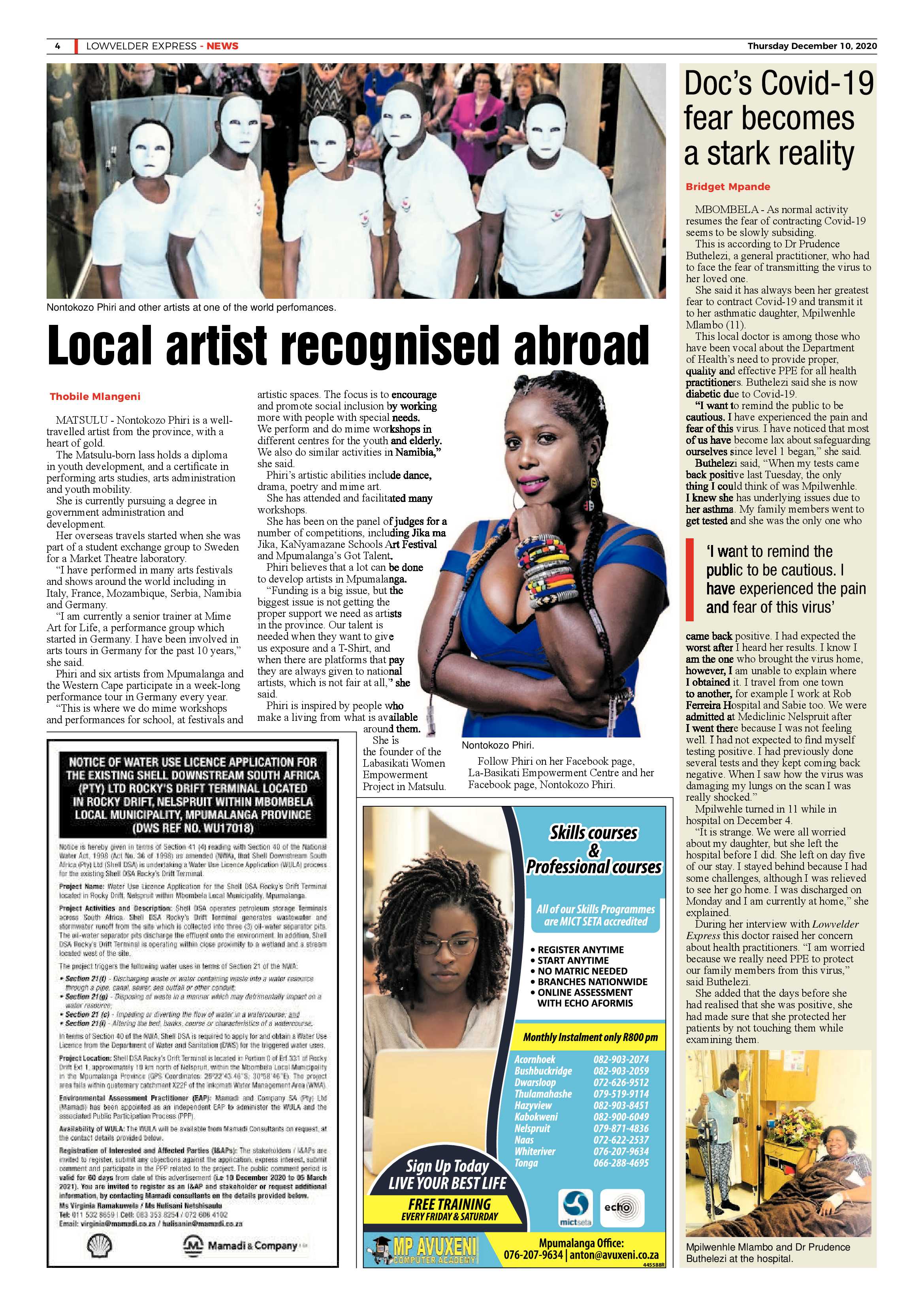 Lowvelder Express 10 December 2020 page 4